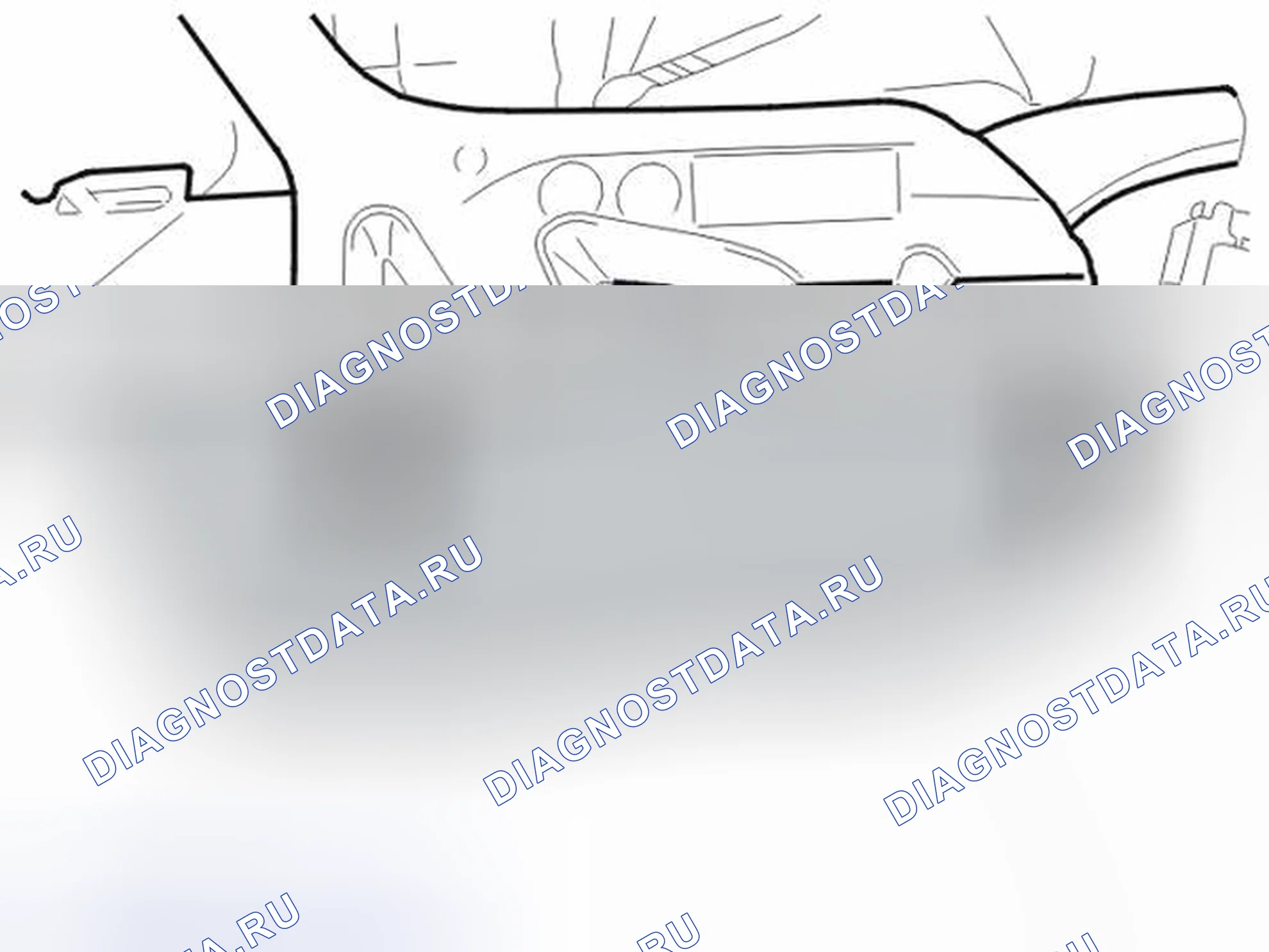 Рис. 141: СНЯТИЕ ПРИБОРНОЙ ПАНЕЛИ. Volvo V50 I рестайлинг