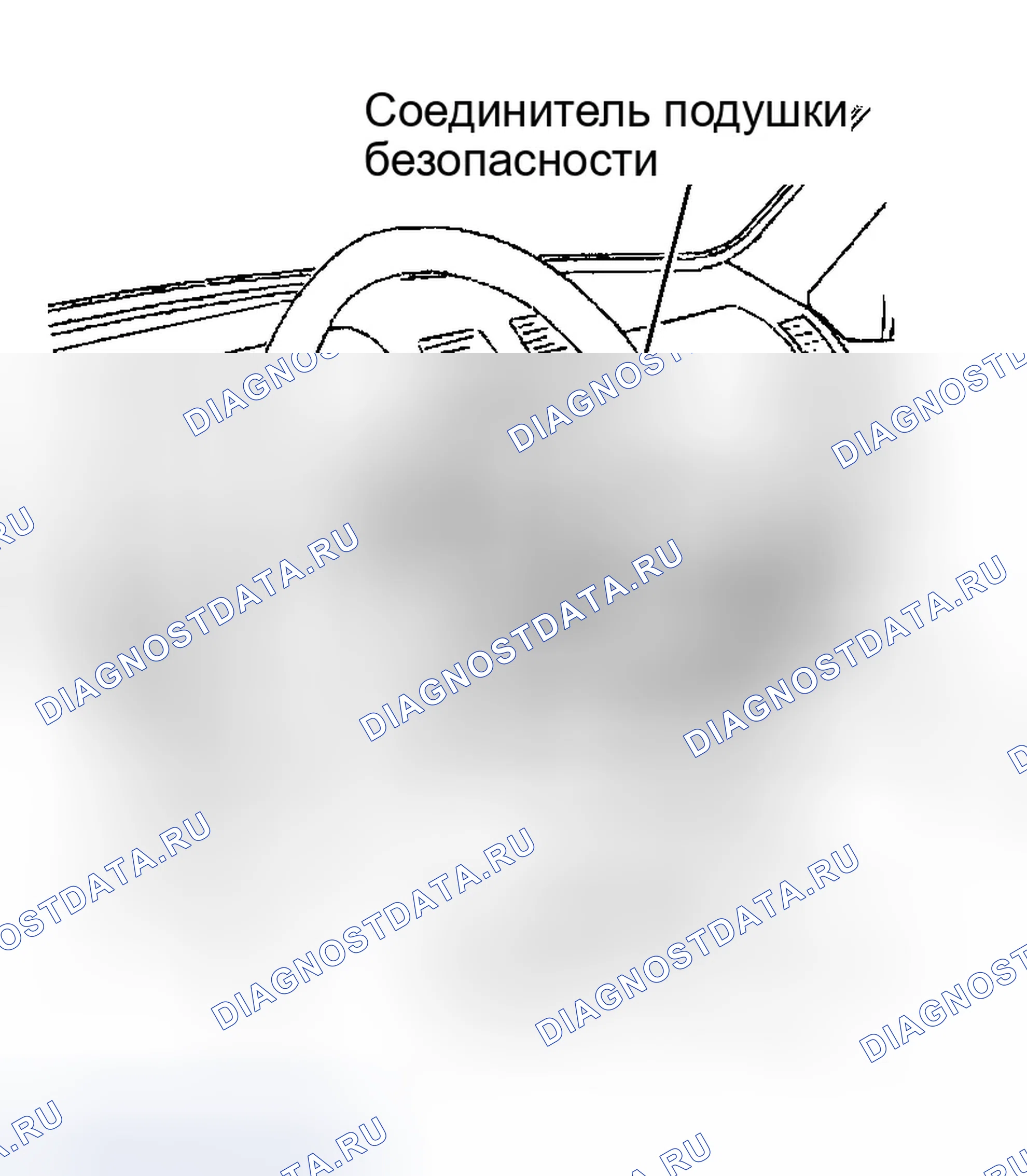 Рис. 30: ОТКЛЮЧЕНИЕ ПОДУШКИ БЕЗОПАСНОСТИ СО СТОРОНЫ ВОДИТЕЛЯ. Honda CR-V II