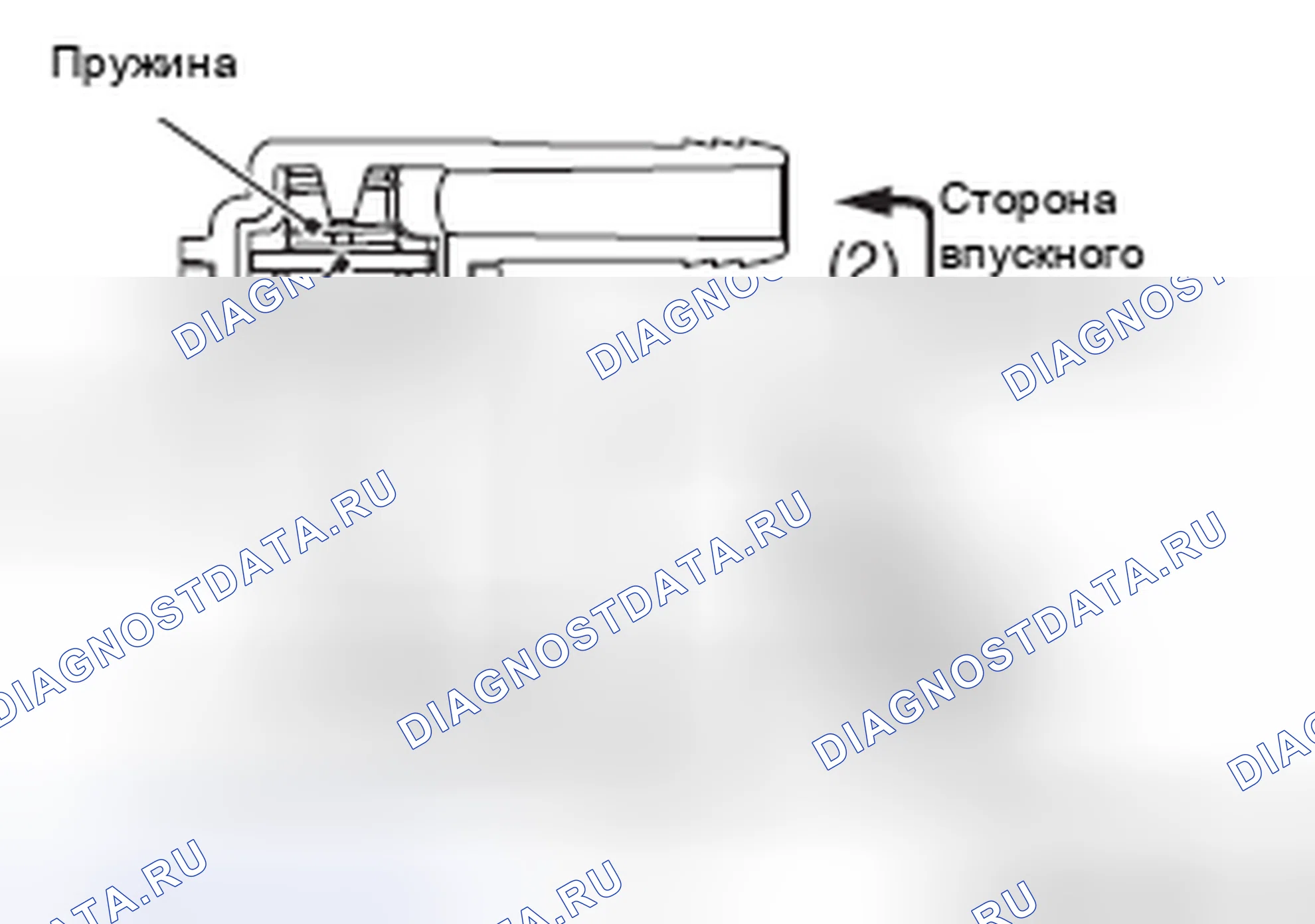 Рис. 15: ПРОВЕРКА РАБОТЫ ОБРАТНОГО КЛАПАНА. Mazda MX-5 NB