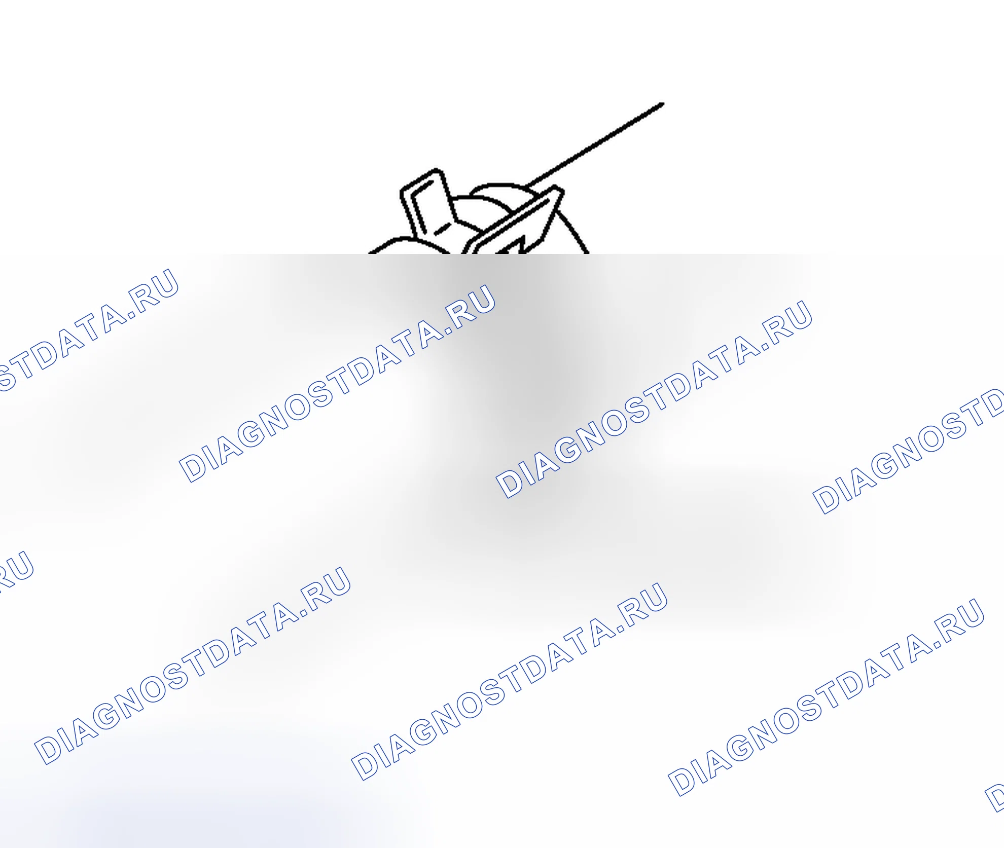 Рис. 139: < < B > > ОТСОЕДИНЕНИЕ ВЕРХНЕГО ШЛАНГА РАДИАТОРА. Mitsubishi Eclipse IV рестайлинг