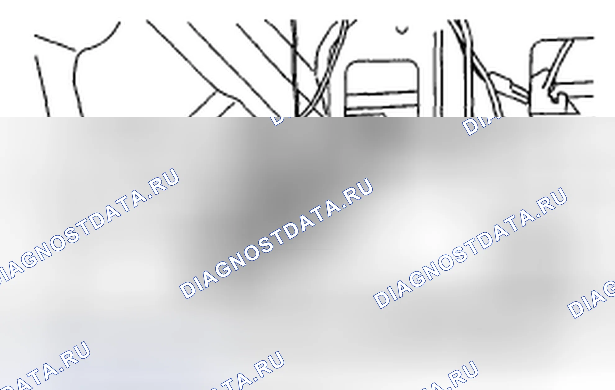 Рис. 5: ДЕМОНТАЖ. Subaru Tribeca WX рестайлинг