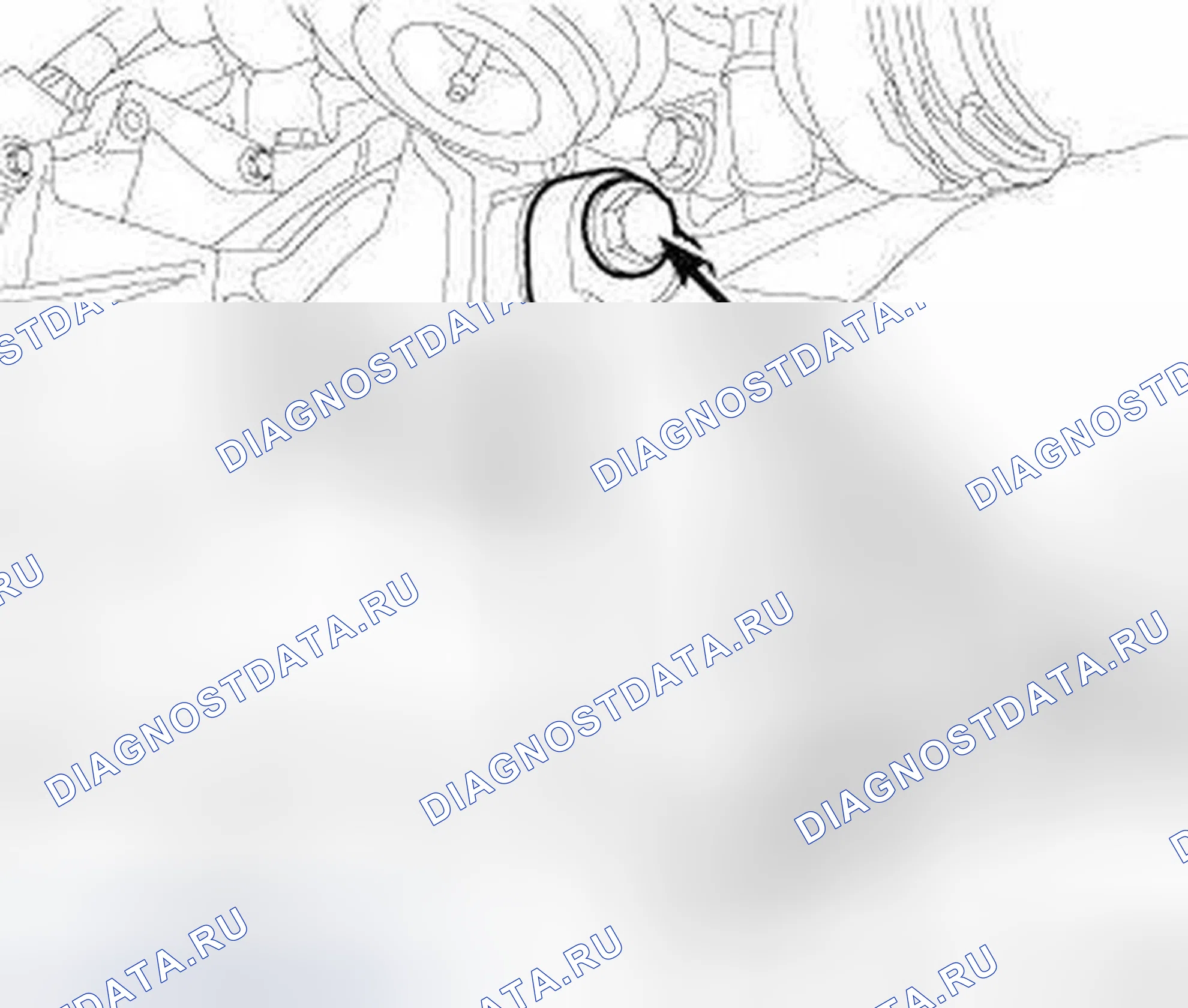 Рис. 55: 2,0 л дизельного топлива. Dodge Journey I