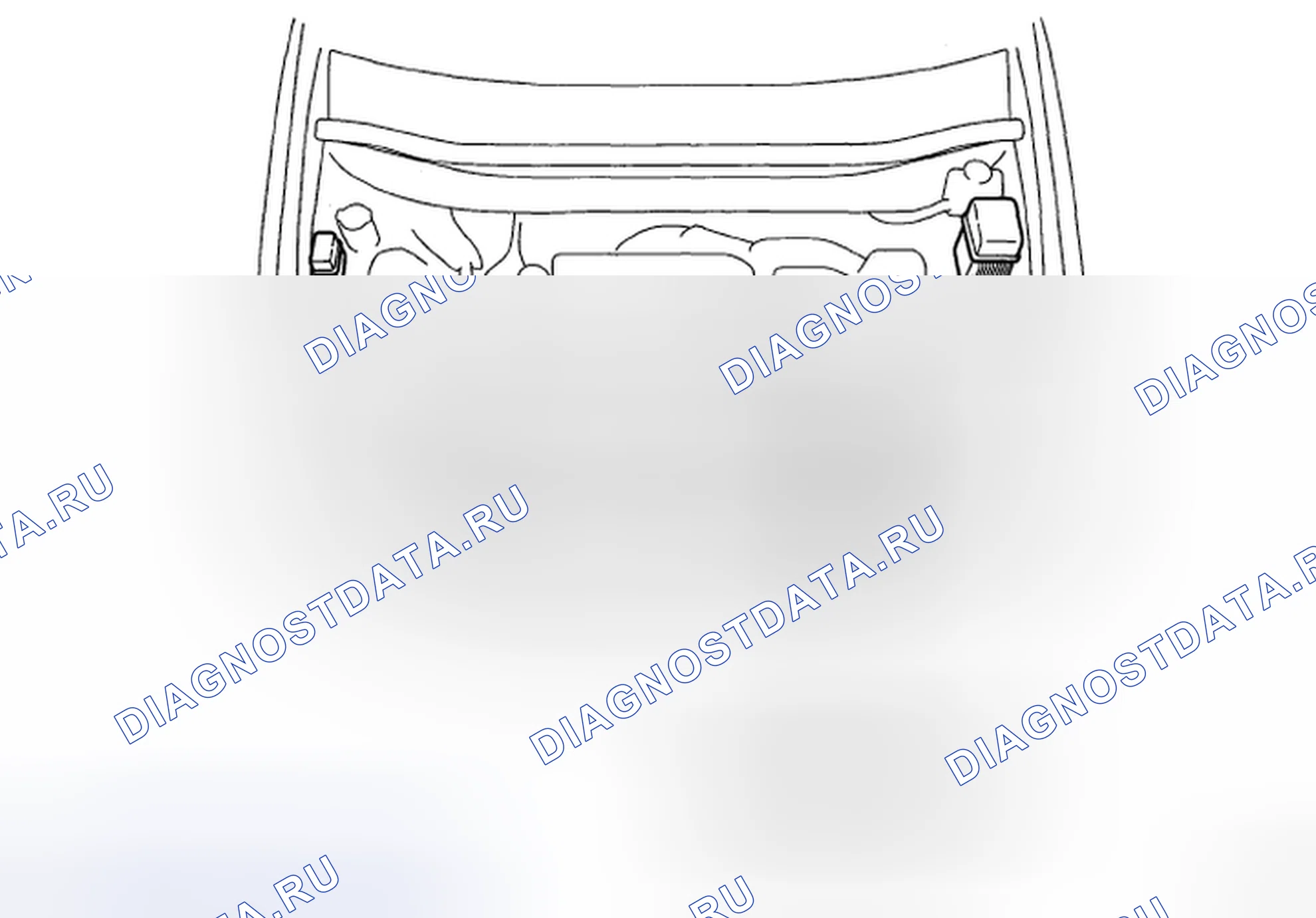Рис. 100: РАСПОЛОЖЕНИЕ ДЕТАЛЕЙ. Honda Accord IX