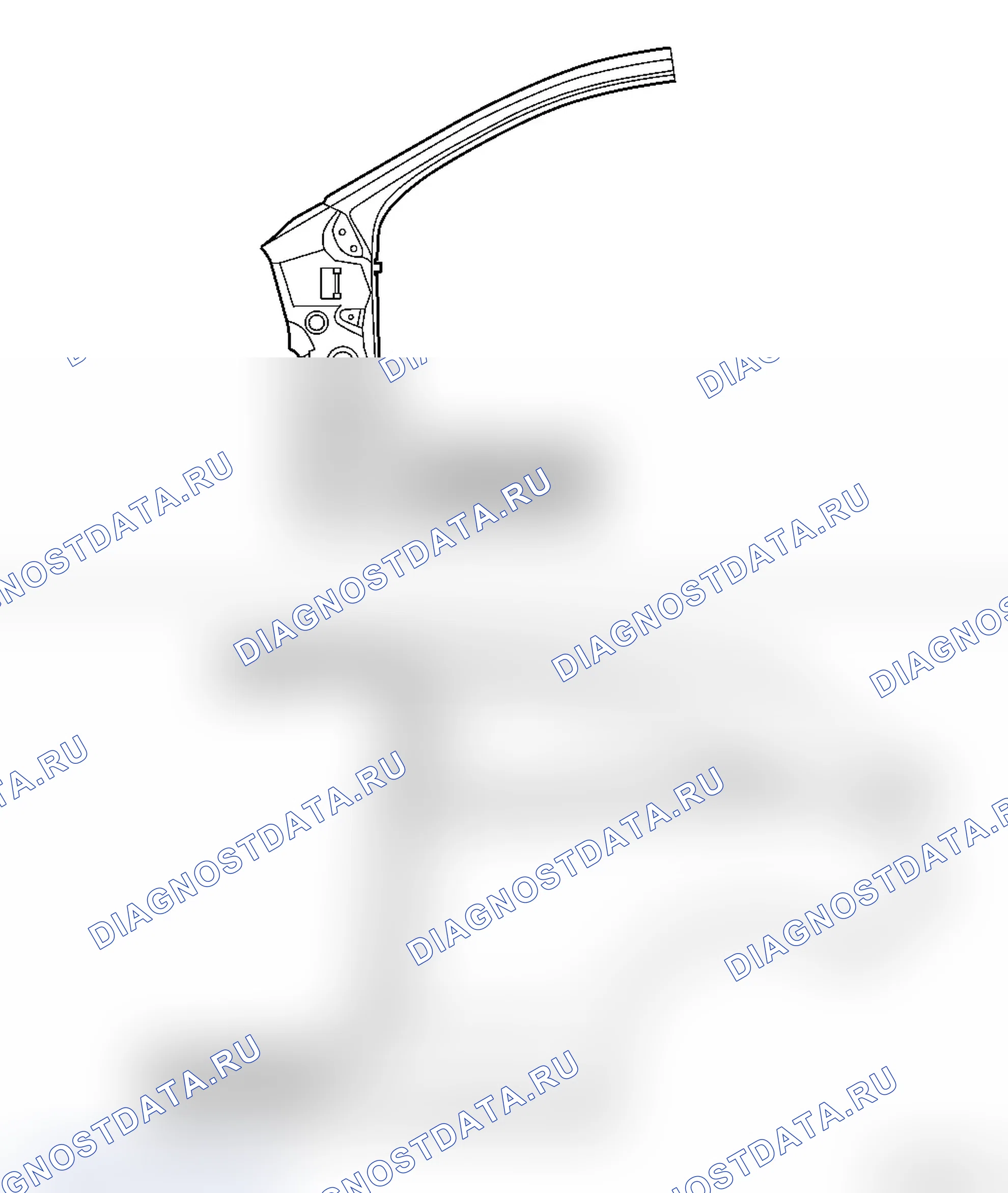 Замена обшивки порога (модель L 08). Opel Astra H