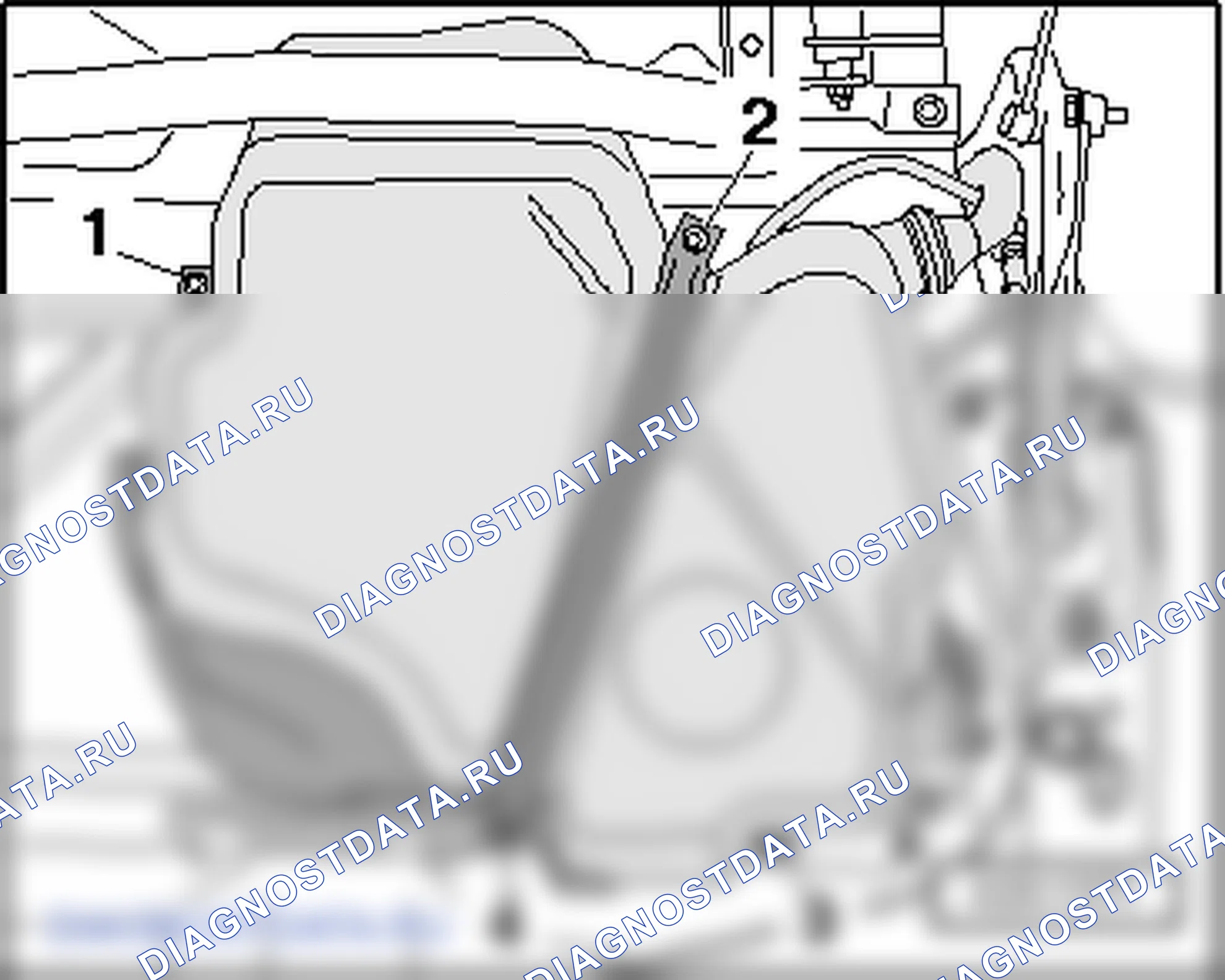 Компоненты топливной системы (4-цил. дизельный двигатель (1,6 л 4V, TDI Common Rail)). SEAT Altea I