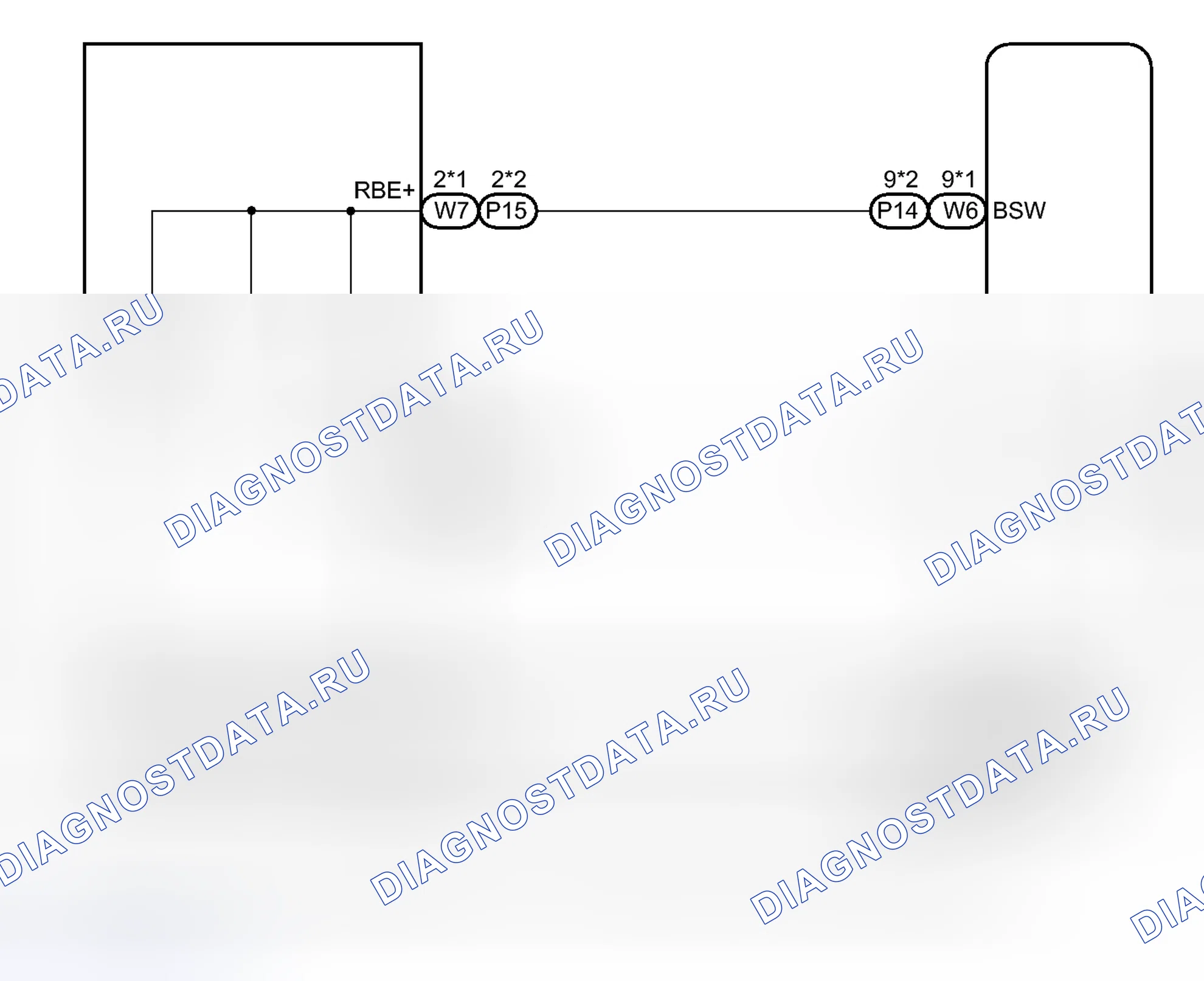 Рис. 298: электросхема. Toyota Sequoia II рестайлинг