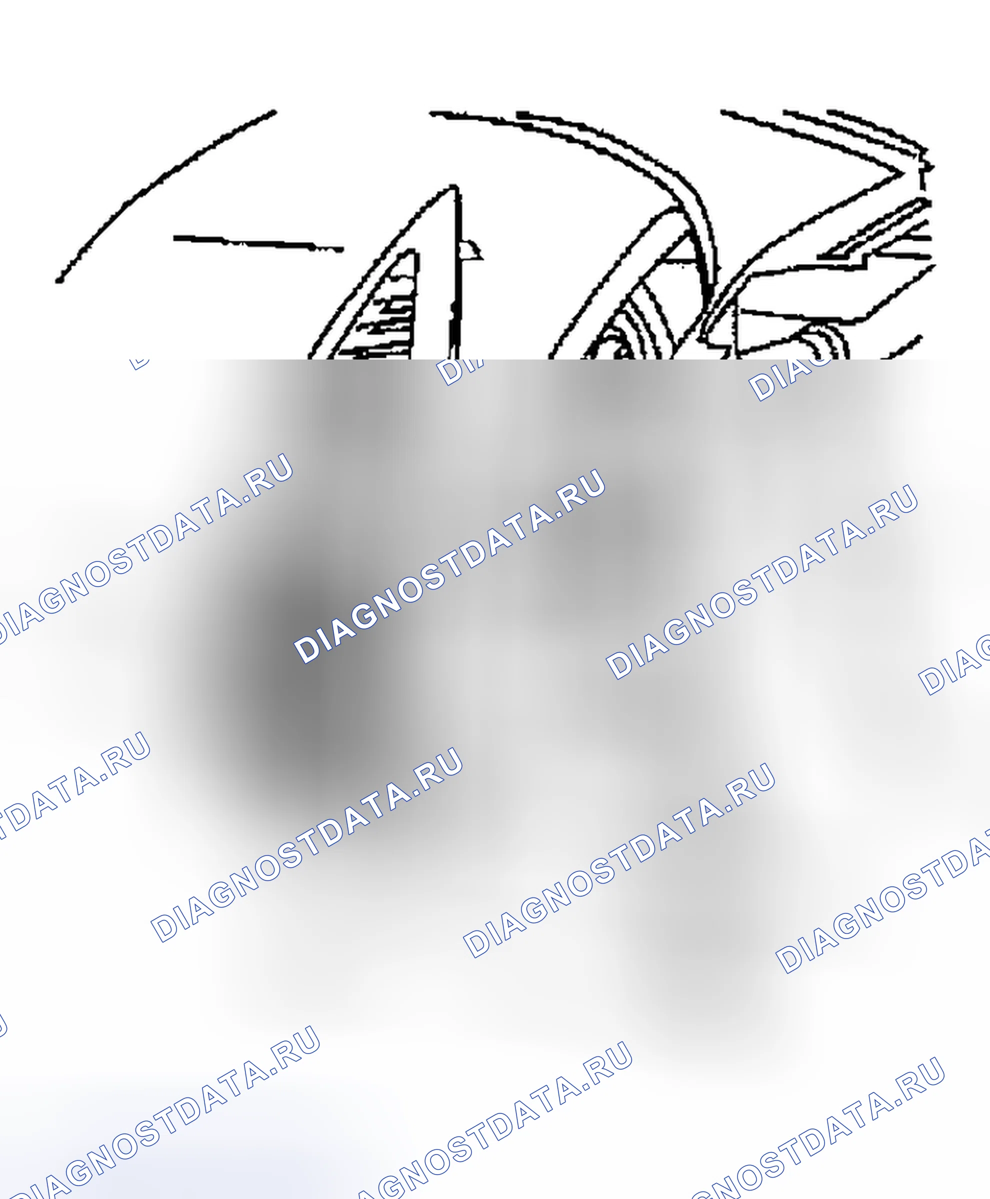 Рис. 163: Решетка бокового вентилятора Rh. Nissan Altima L31