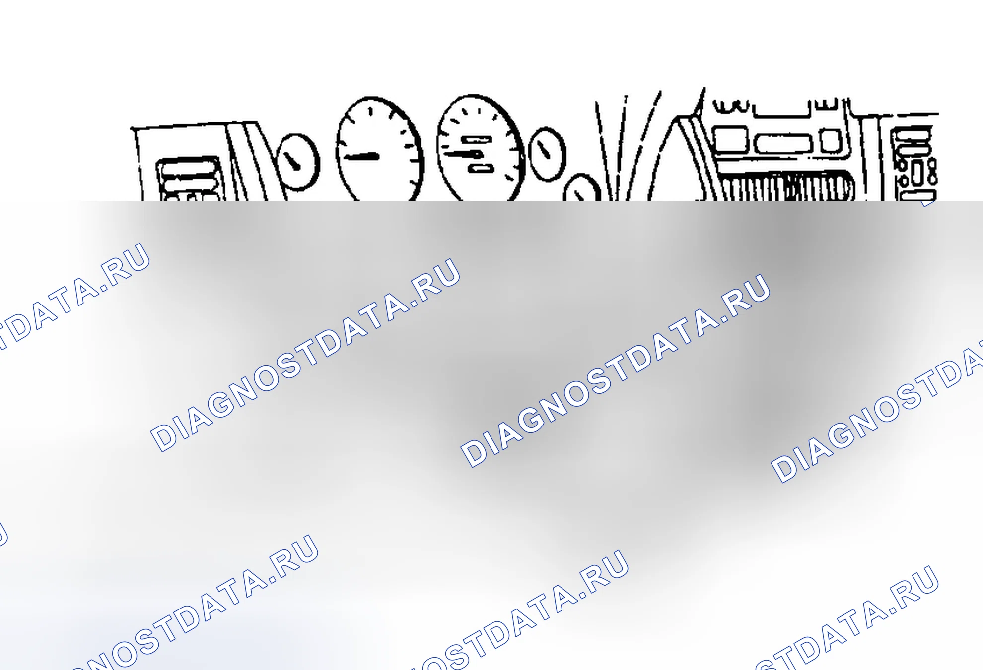 Рис. 9: ТЕСТ 1A - ФУНКЦИЯ СИСТЕМЫ ТЕСТИРОВАНИЯ. Jeep Grand Cherokee ZJ