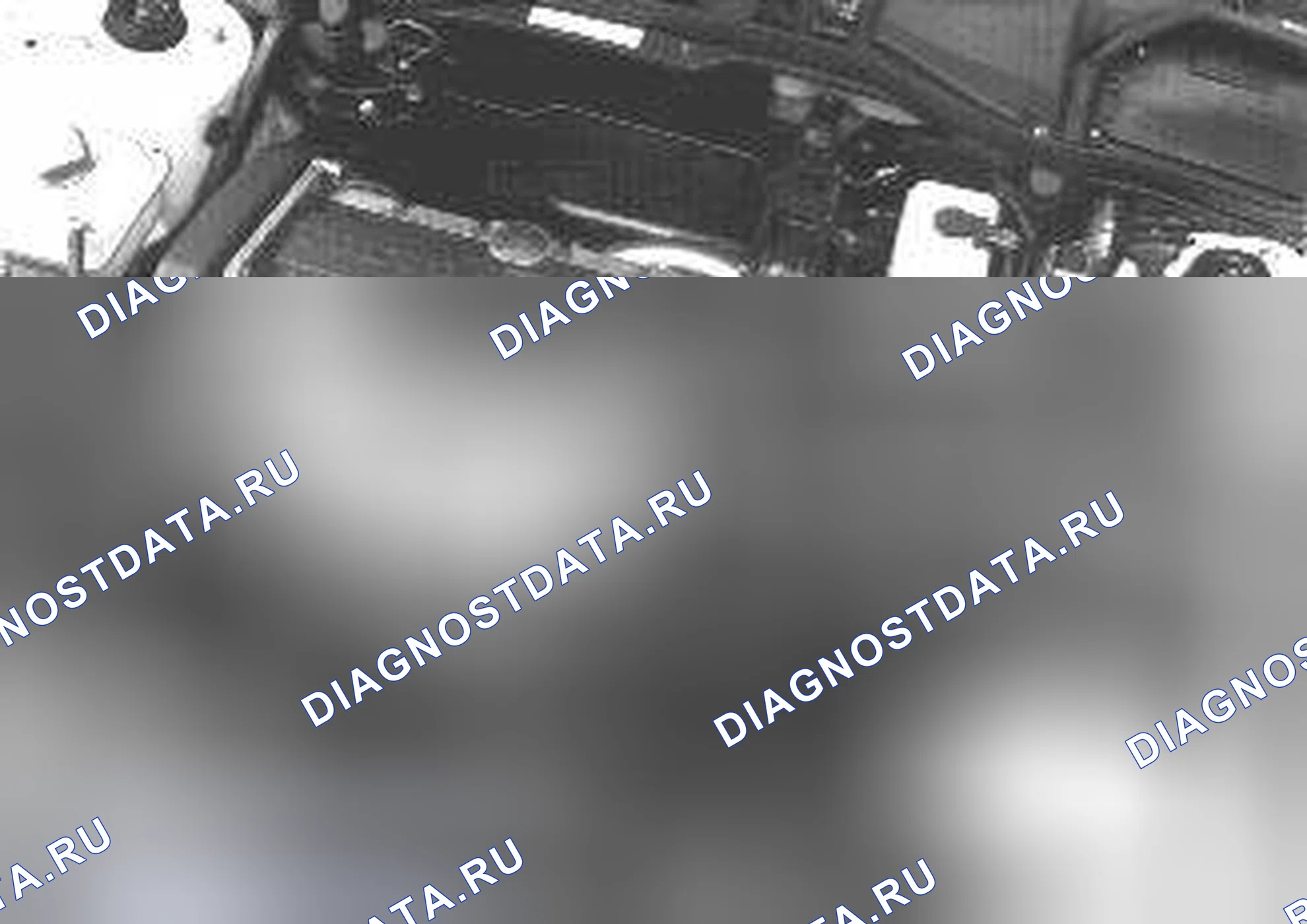 Рис. 705: Установка вентилятора охлаждения двигателя. Volvo C70 I