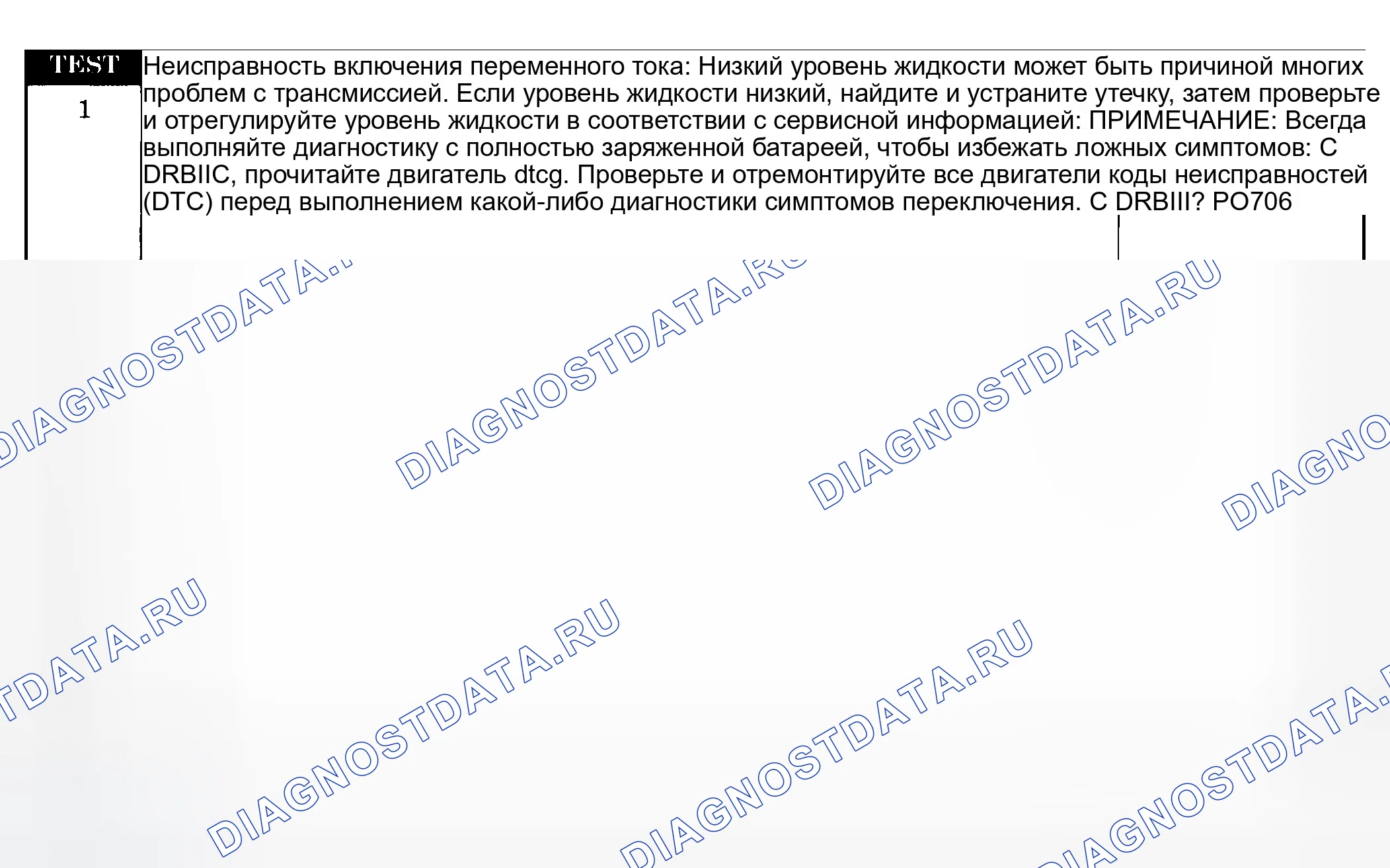 Рис. 736: Диагностические процедуры. Dodge Grand Caravan IV