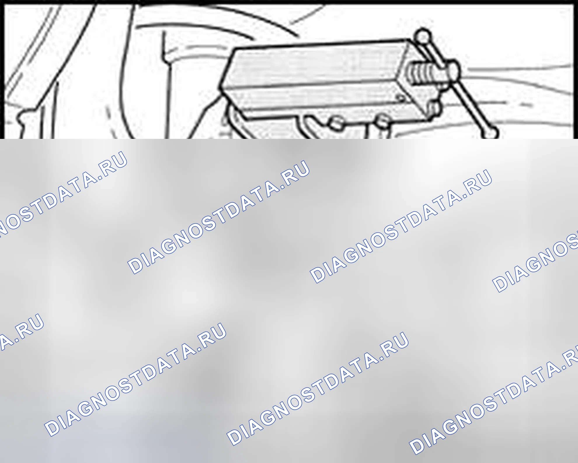 Рис. 233: Установка. Volkswagen Passat B5 рестайлинг