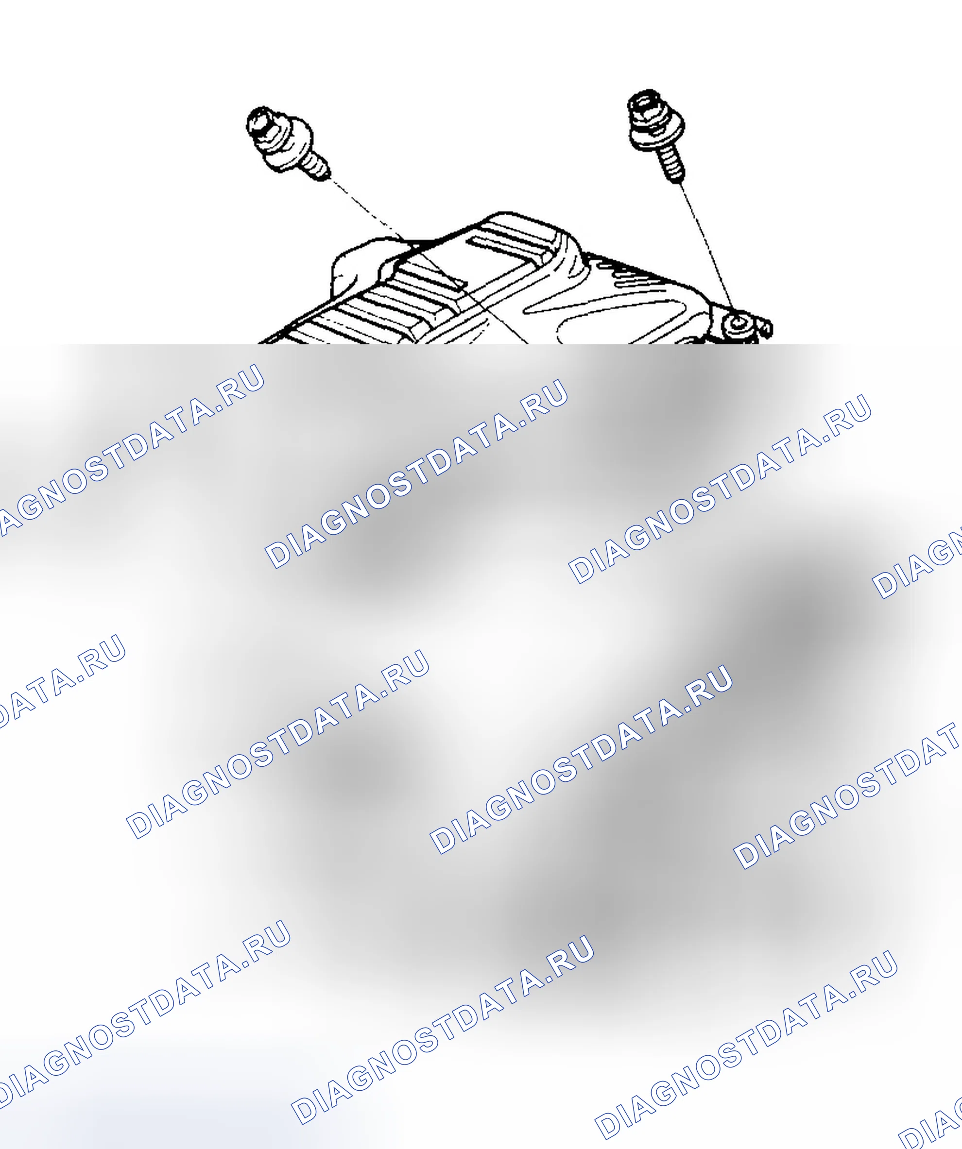 Рис. 78: Демонтаж двигателя. Honda Civic VII рестайлинг