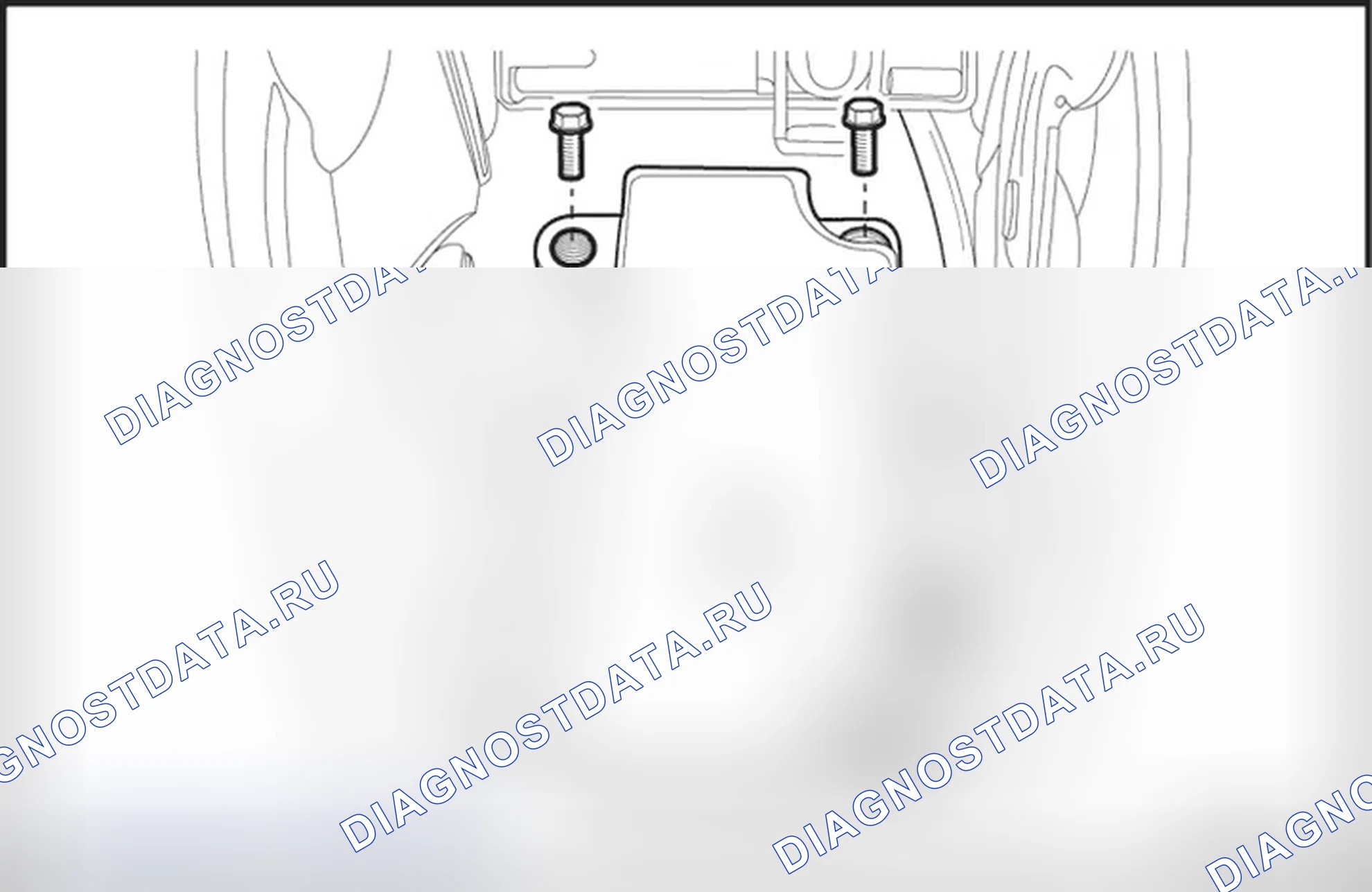 Замена блока датчиков и диагностики (SDM). Opel Antara I рестайлинг