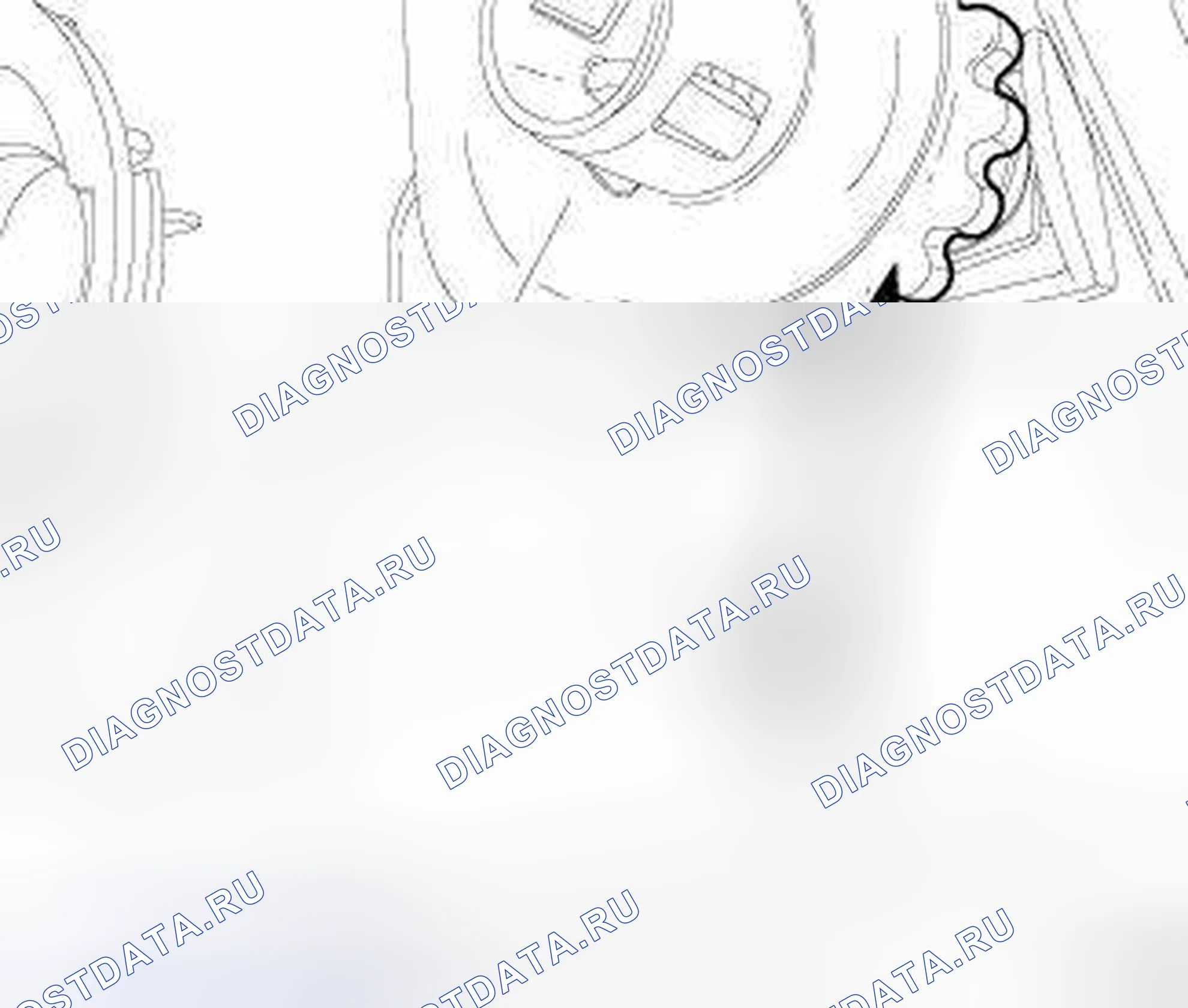 Рис. 9: РЕГУЛИРОВКА ПРОТИВОТУМАННОЙ ФАРЫ. RAM Pickup 2500 