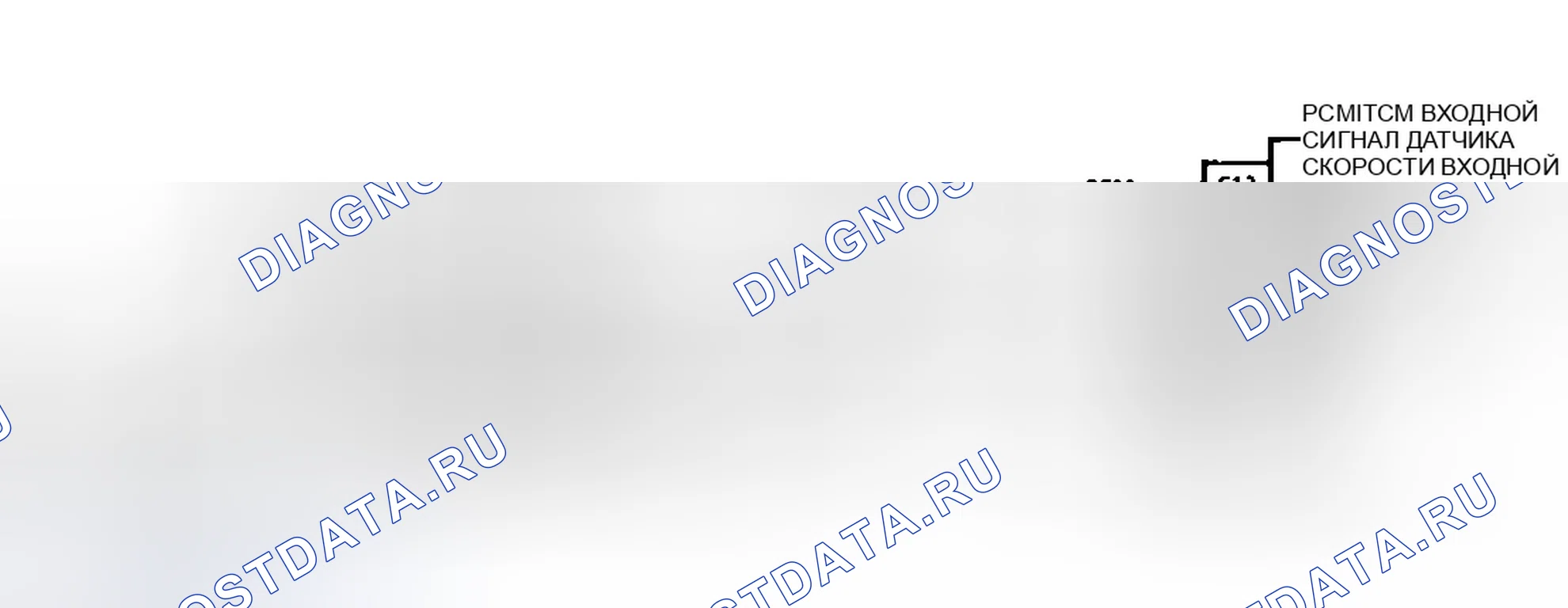 Рис. 95: расшифровка кода ошибки 85 Схема (4L80-E) Погрешность неопределенного отношения. GMC C3500 HD 