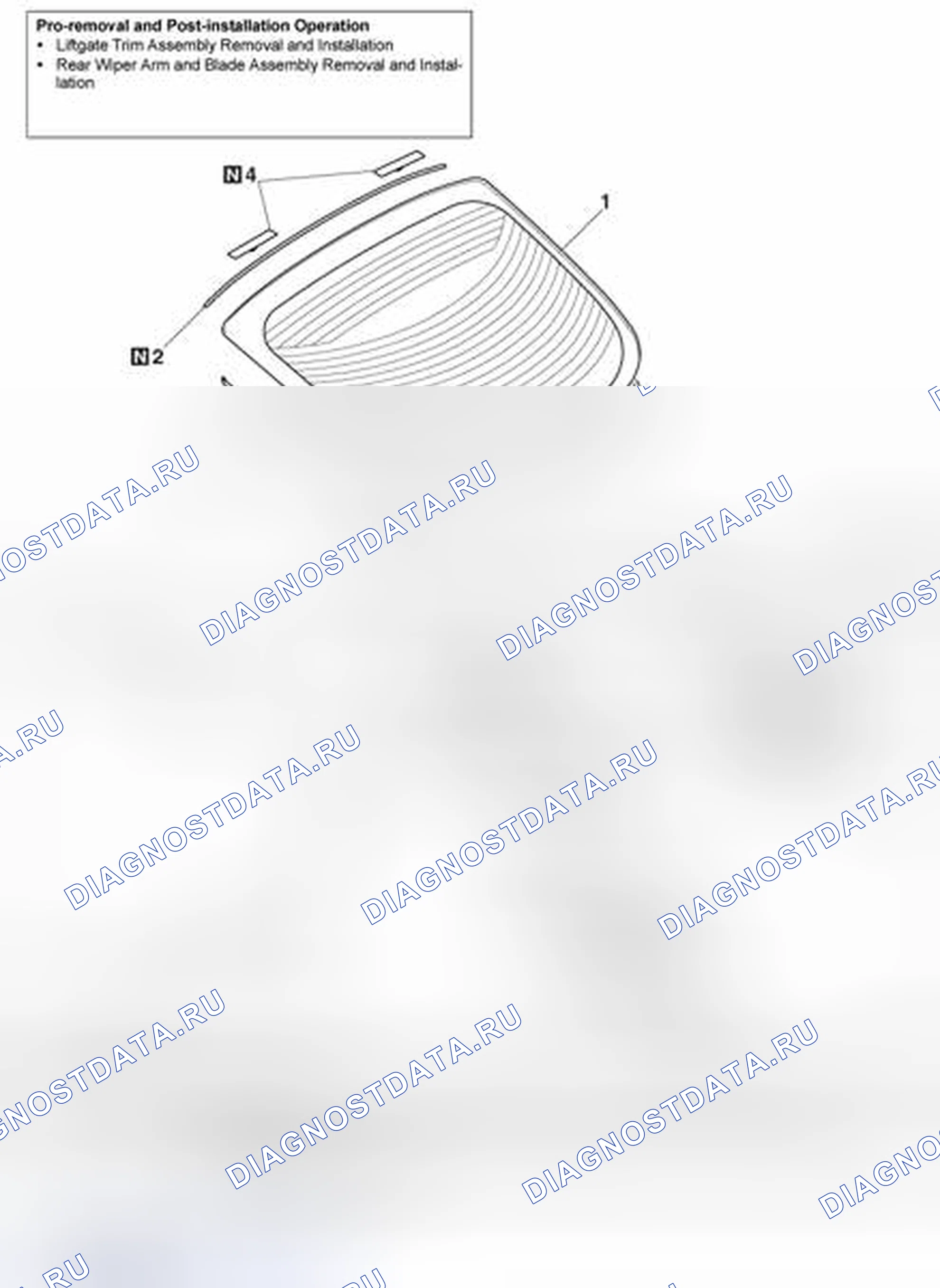 Рис. 9: ДЕМОНТАЖ И МОНТАЖ. Mazda MPV III
