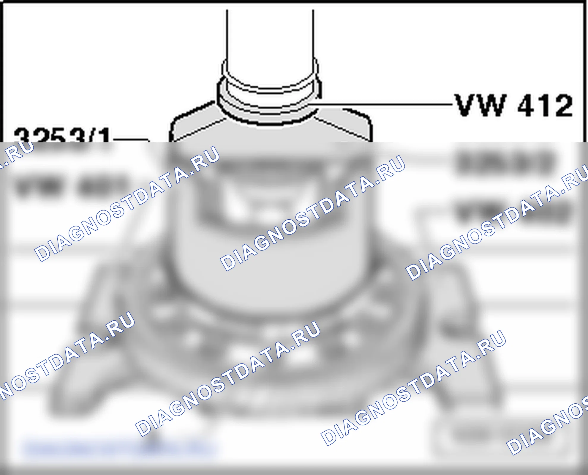 Дифференциал (6-ступенчатая коробка передач 0A5). Volkswagen Transporter T5