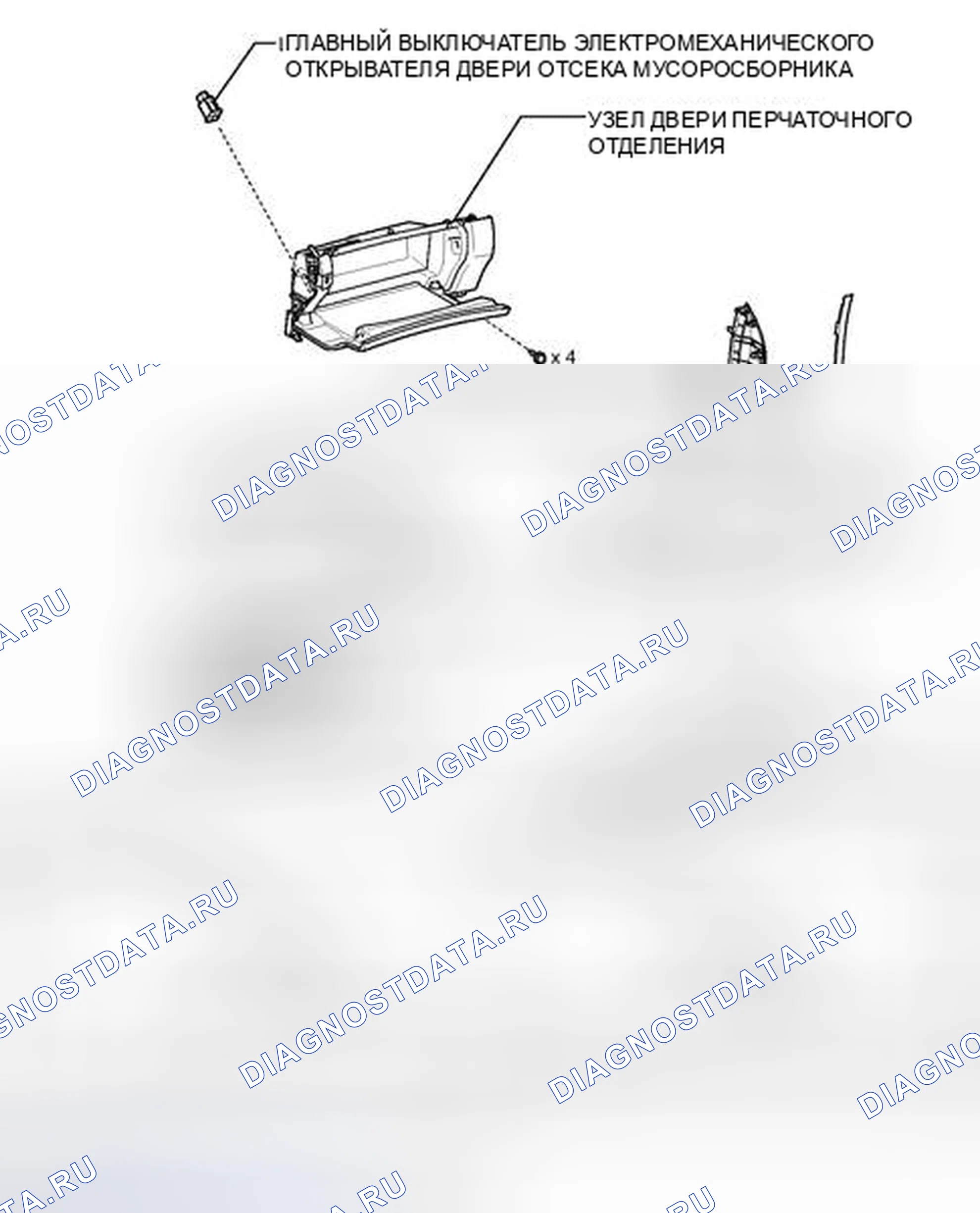 Рис. 190: ИЛЛЮСТРАЦИЯ. Honda Accord V