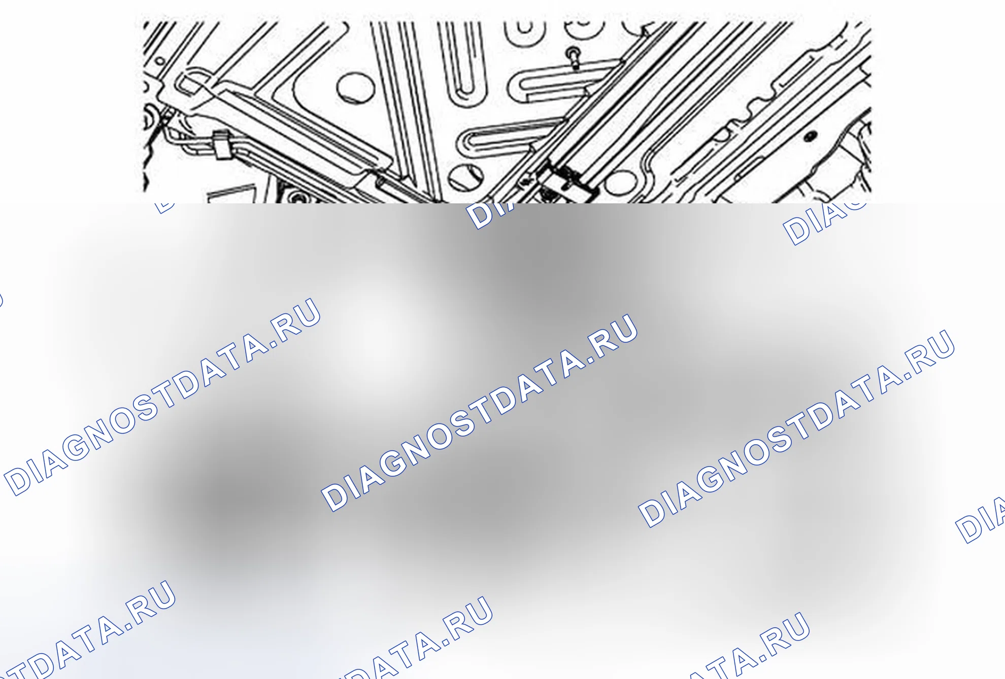 Рис. 16: Замена топливного фильтра (LTG). Cadillac ATS I