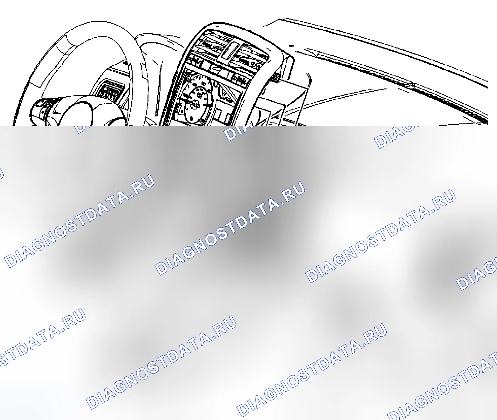 Рис. 9: Замена лицевой панели аксессуара приборной панели. Kia Ceed JD рестайлинг
