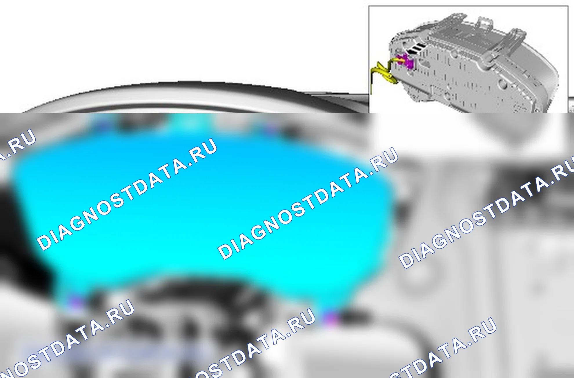 Как снять и установить щиток приборов (IPC). Ford Mondeo V