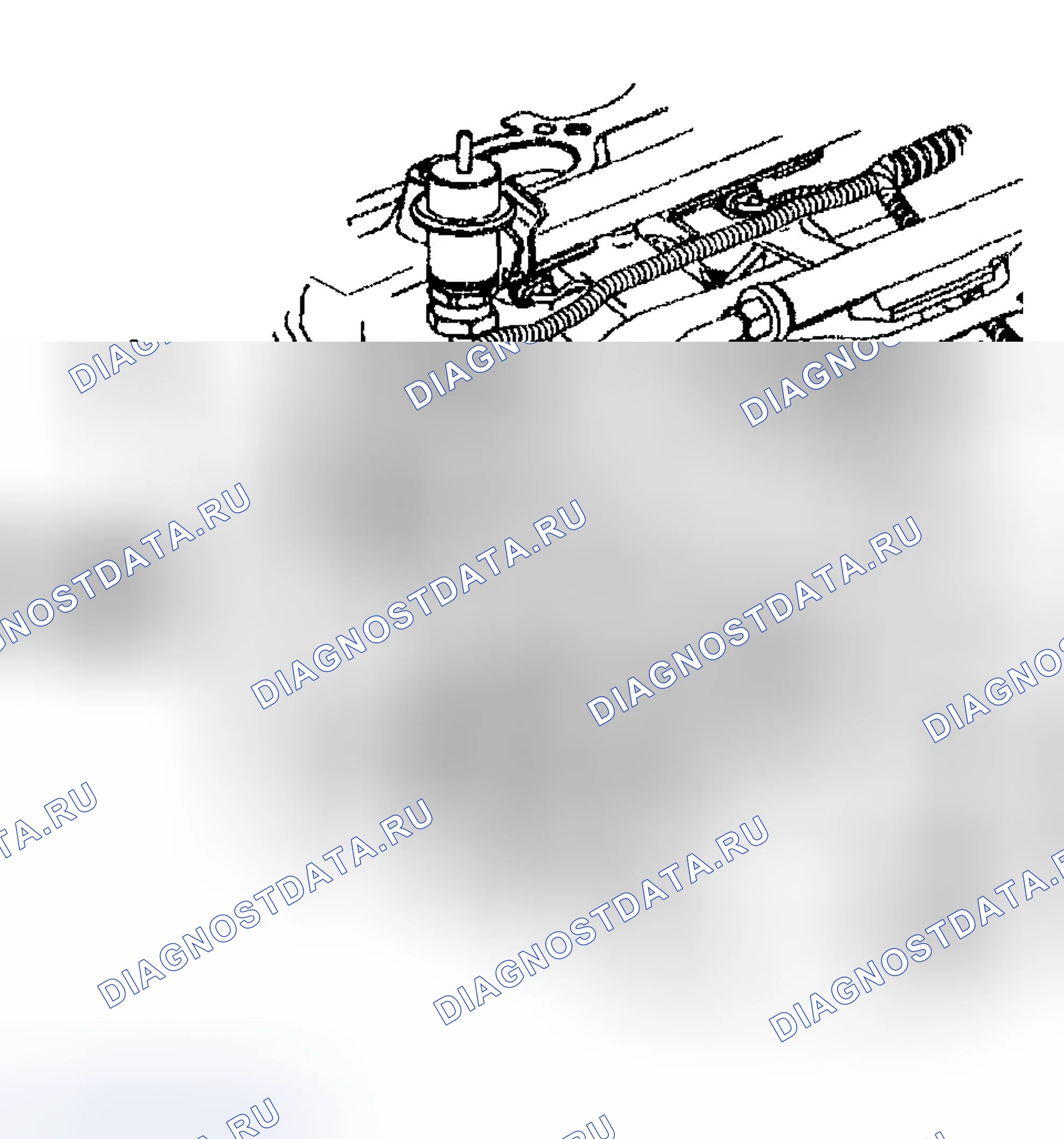 Рис. 182: Демонтаж впускного коллектора (нижнего). Chevrolet Impala VIII