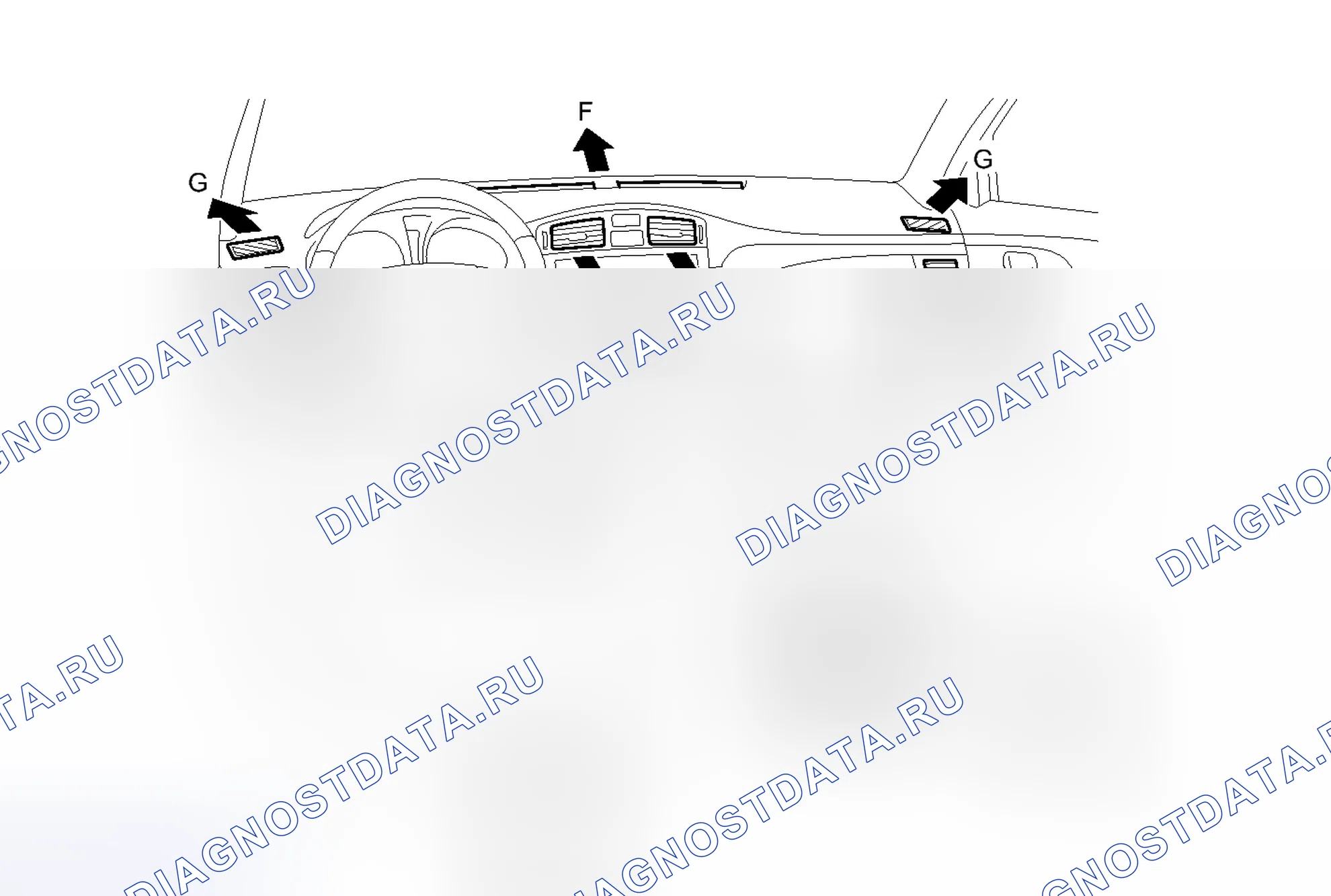 Рис. 128. Toyota Avalon XX30 рестайлинг 2