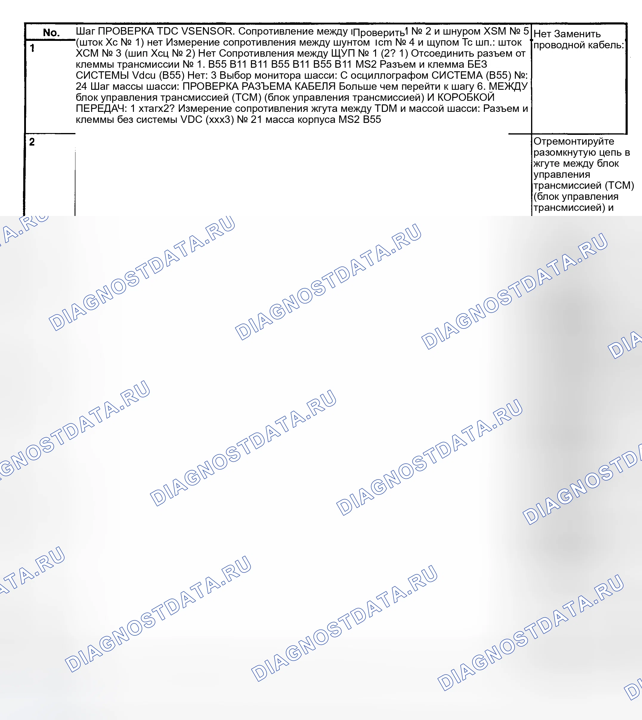Рис. 813: Код неисправности 93 - диагностическая карта (1 из 3). Subaru Outback BH