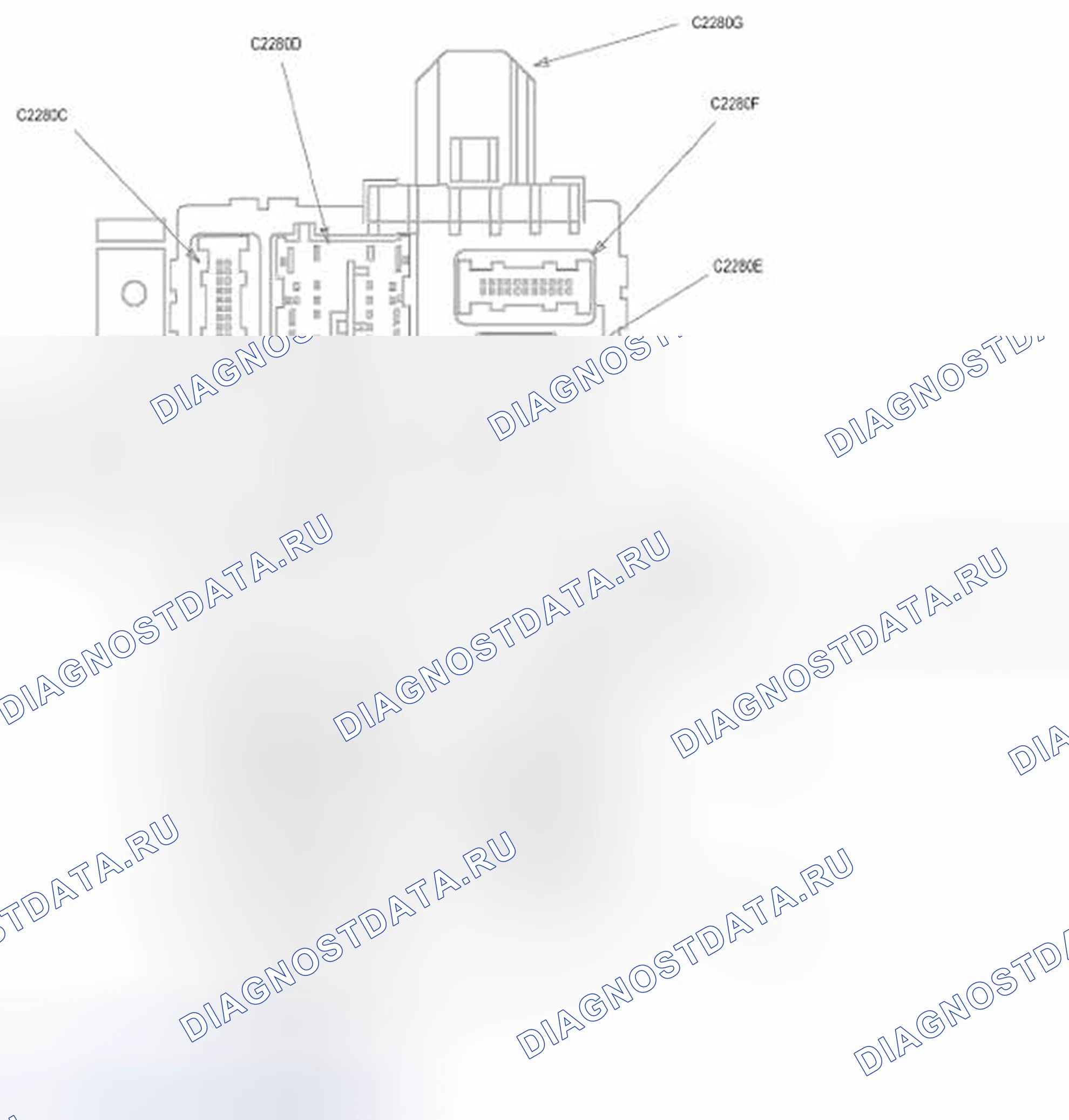 Рис. 417: ИНТЕЛЛЕКТУАЛЬНАЯ блок предохранителей и реле (SJB). Hyundai Lafesta I