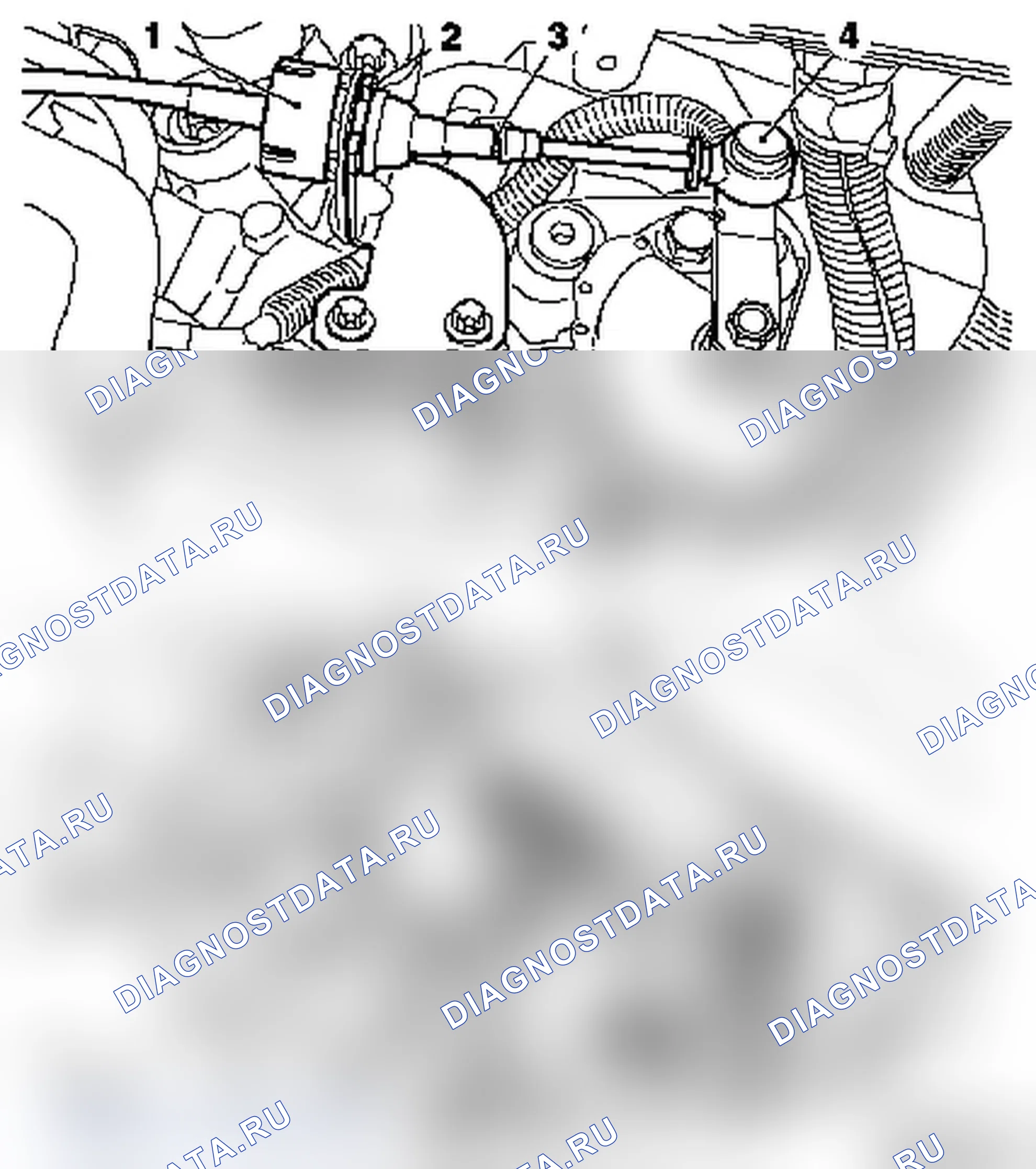 Замена датчика числа оборотов на входе (AF23/AF33). Opel Vectra C