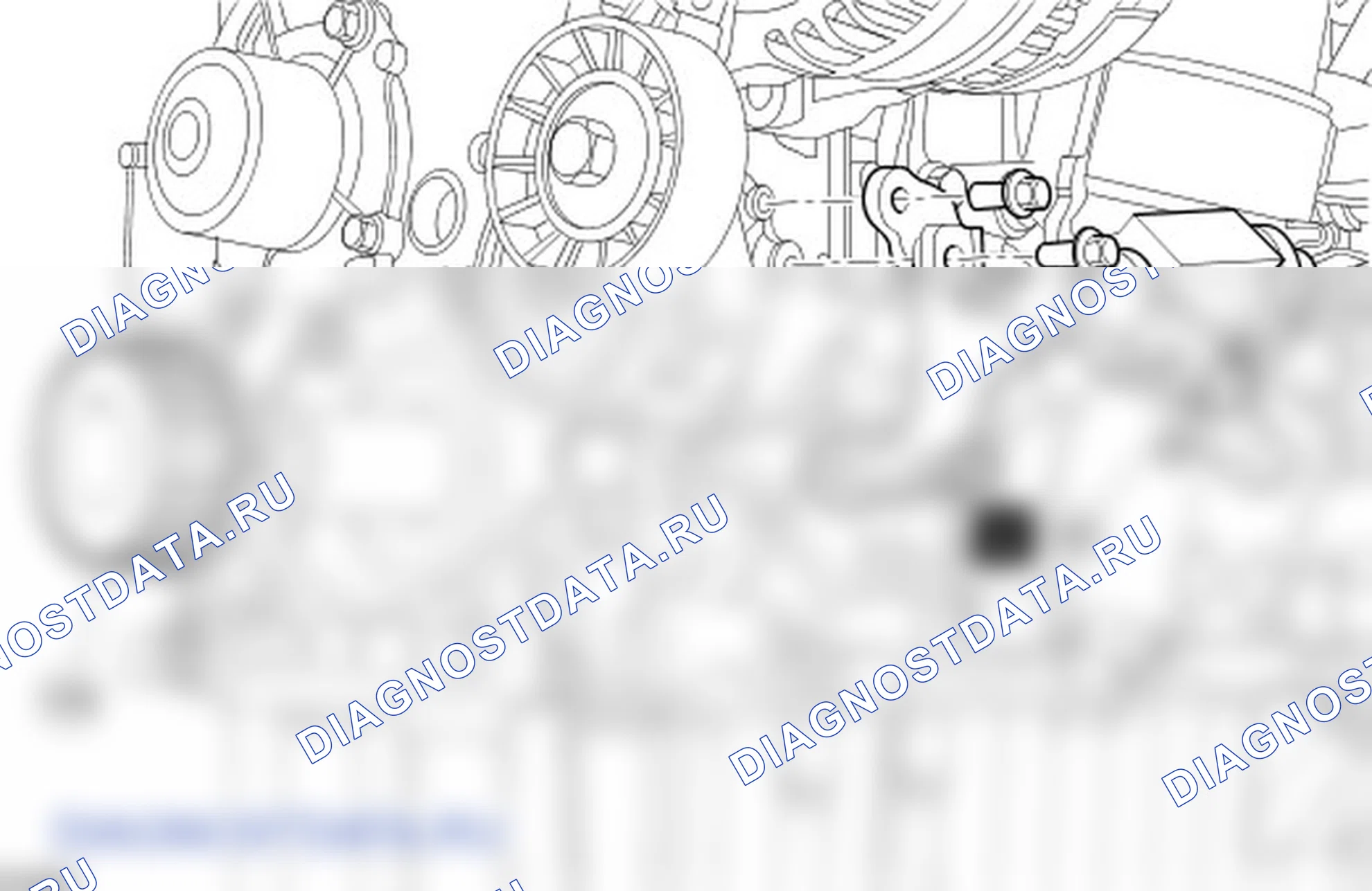 Разборка двигателя. Ford C-MAX I рестайлинг