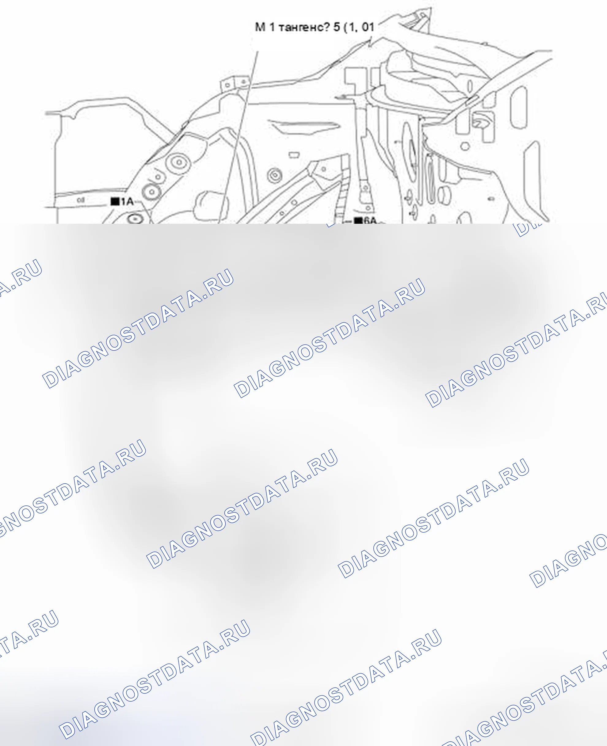 Рис. 156: Элемент передней стороны (частичная замена). Nissan Pathfinder IV рестайлинг
