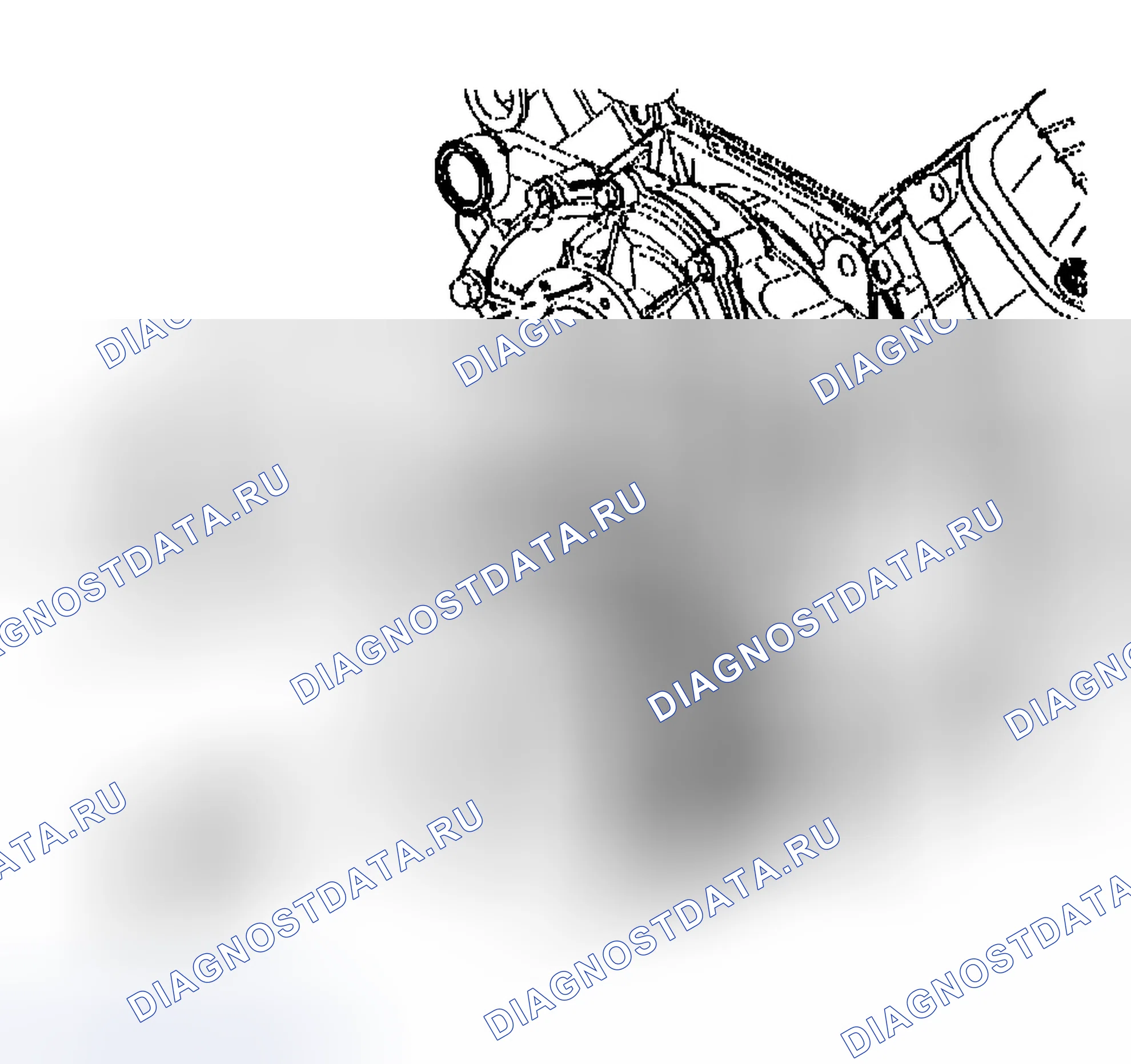 Рис. 502: Водяной насос - Демонтаж. Chevrolet Impala VIII