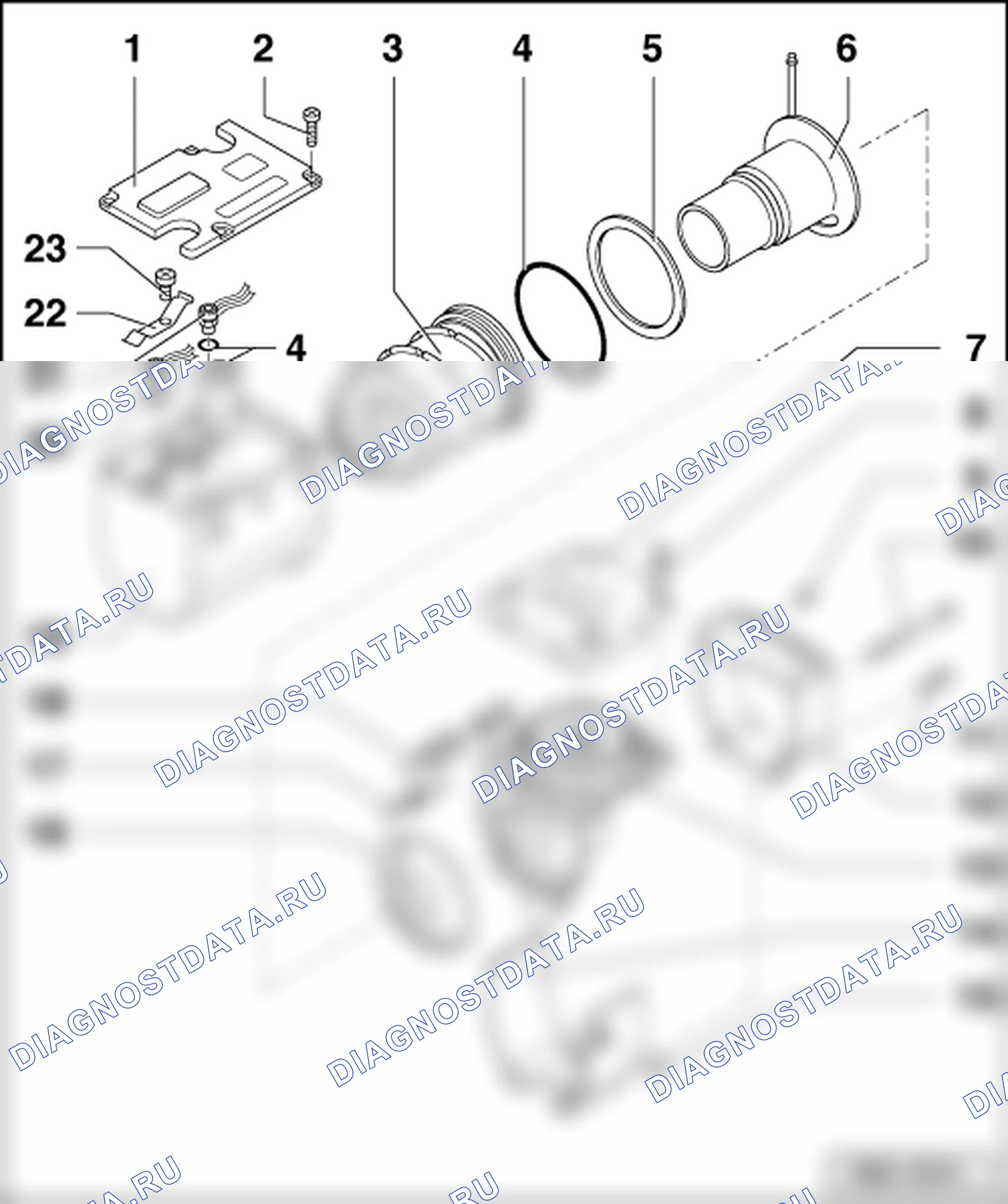 Auxiliary отопитель -D3W- (supplementary отопитель), vehicles: ▸ 05.00. SEAT Alhambra I
