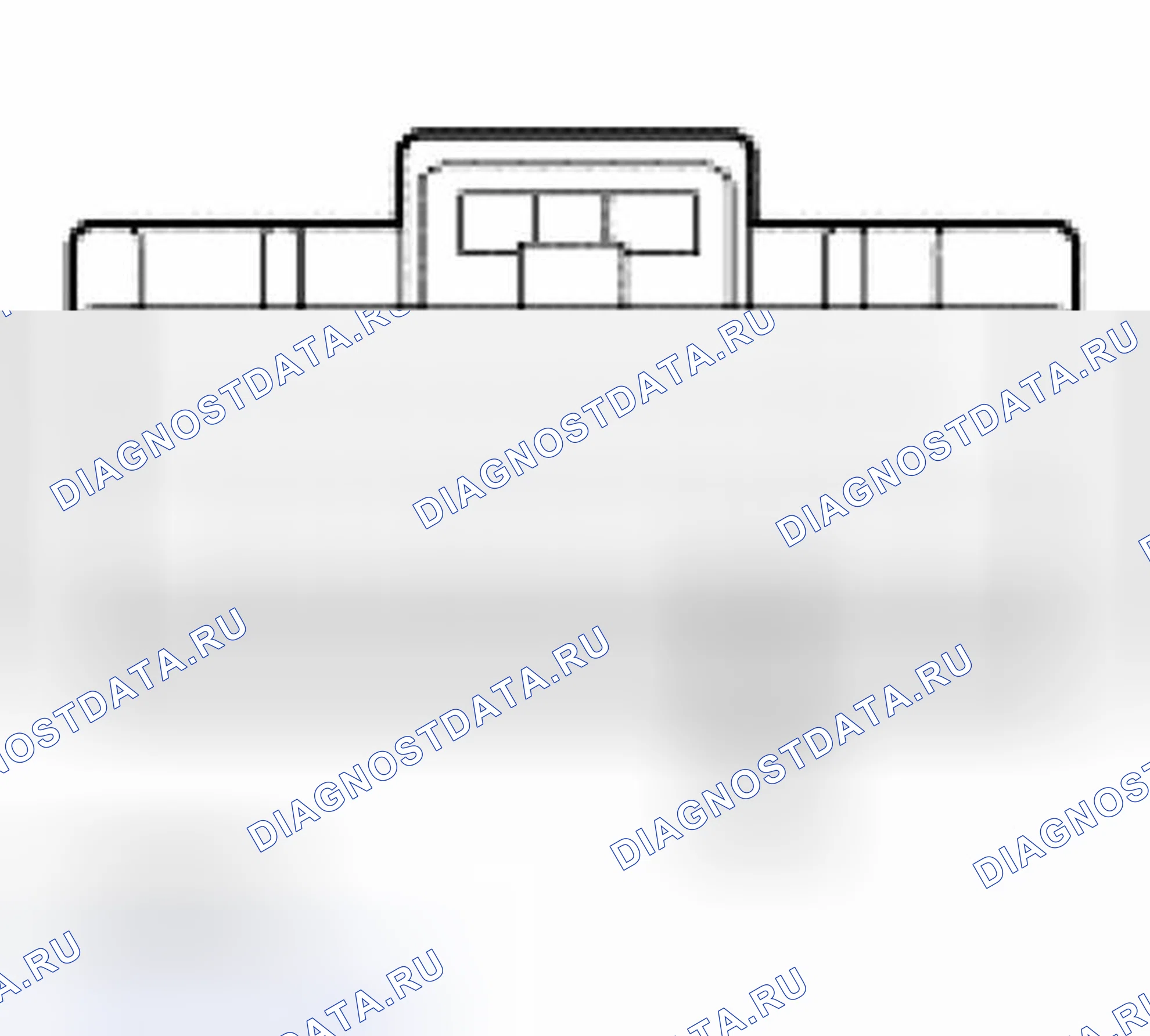 Рис. 143: Передний электронный модуль (FEM) C201b. Hyundai ix25 II