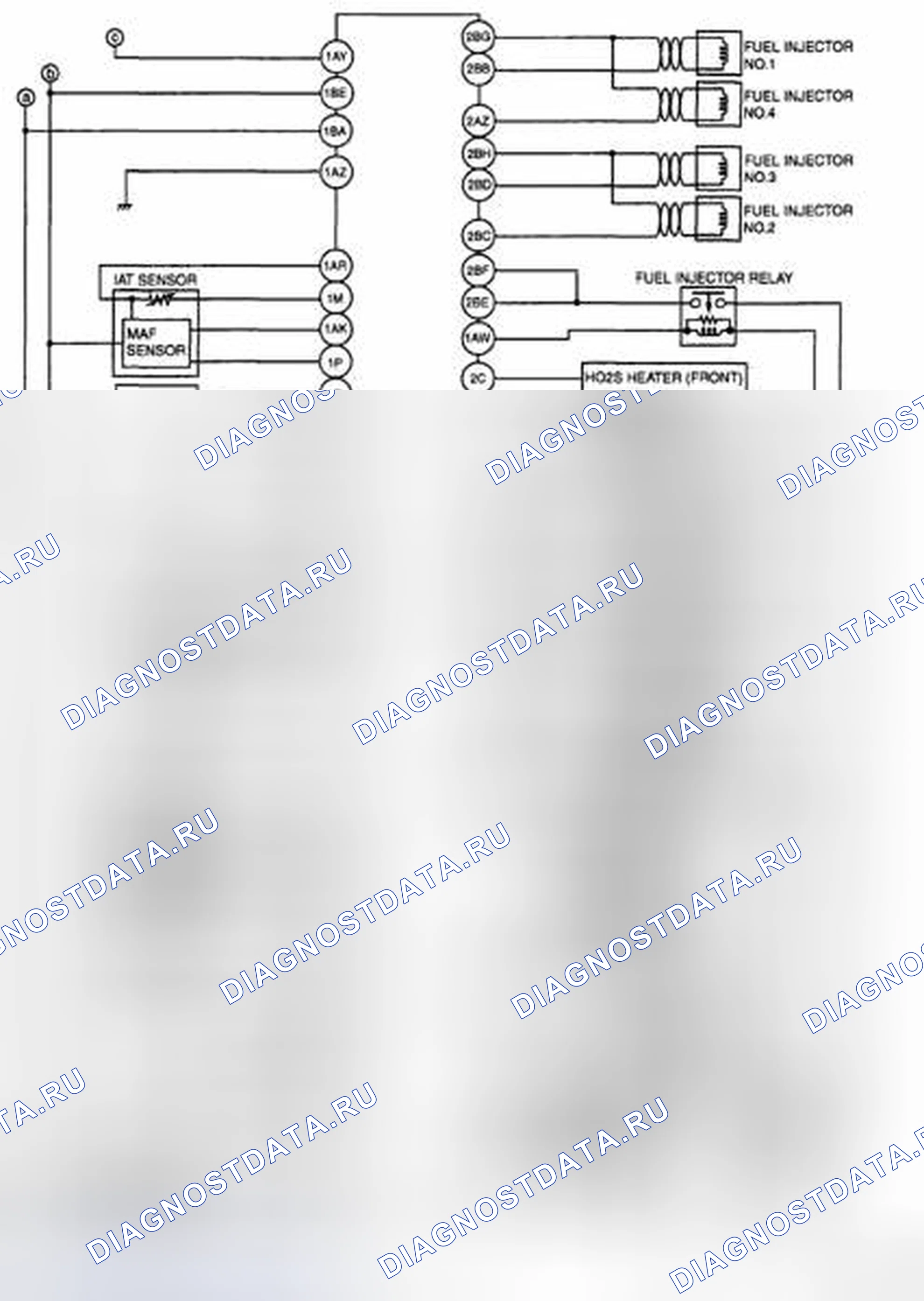 Рис. 3: СХЕМА СОЕДИНЕНИЙ СИСТЕМЫ УПРАВЛЕНИЯ [L3 С ТП]. Mazda CX-7 I
