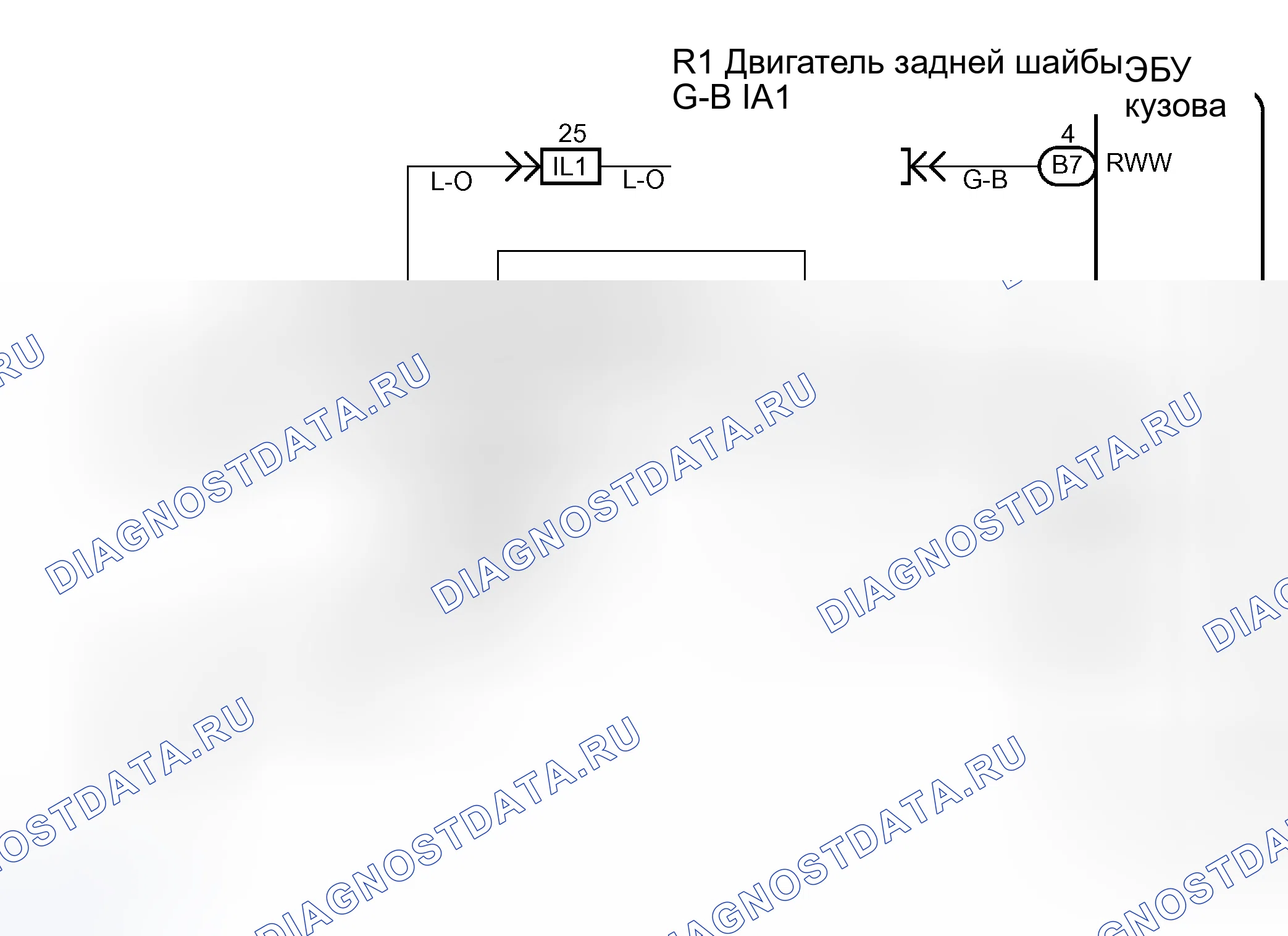 Рис. 6: электросхема. Toyota Sequoia I рестайлинг
