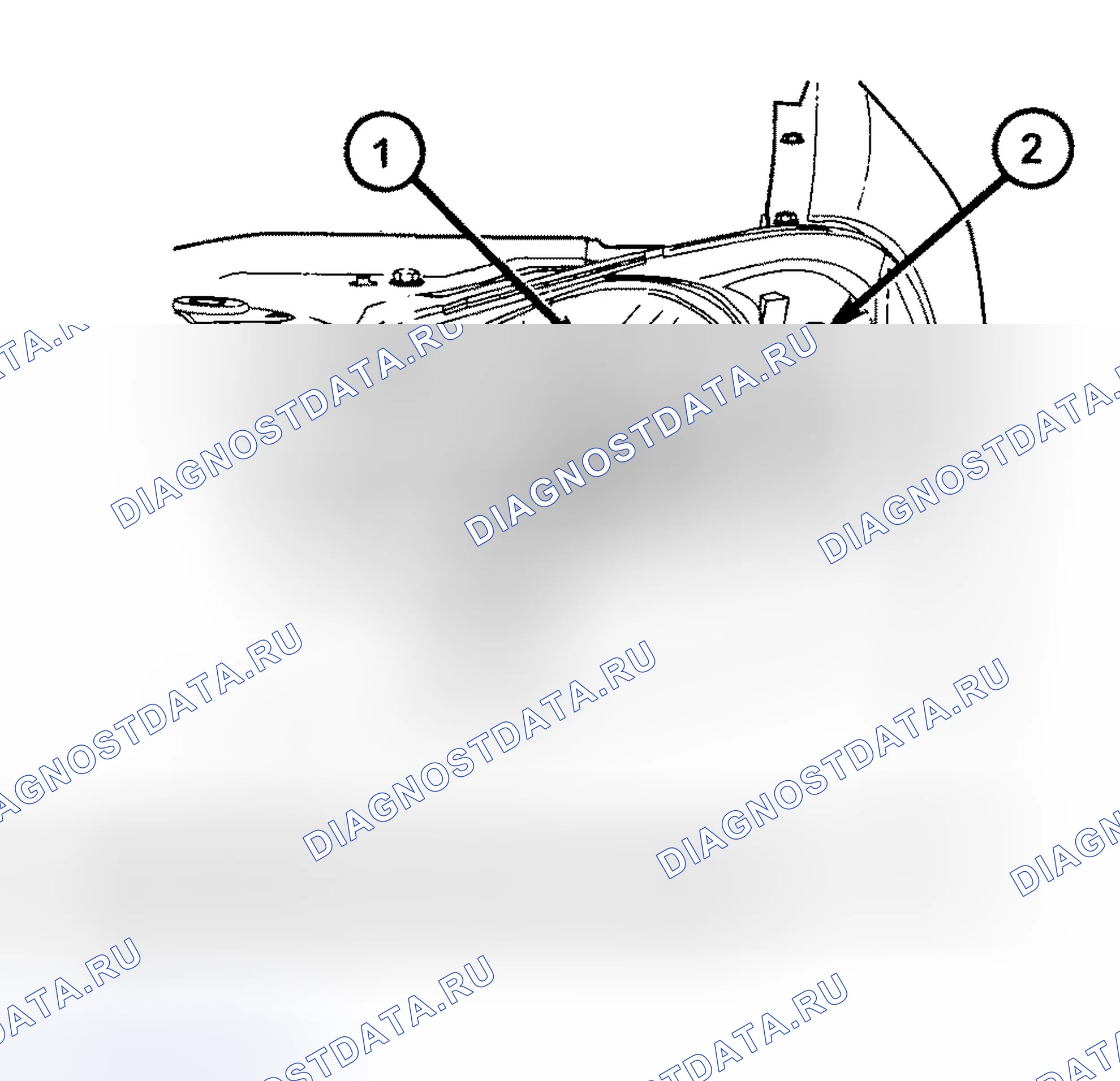 Рис. 52: ДЕМОНТАЖ. Chrysler Sebring II рестайлинг