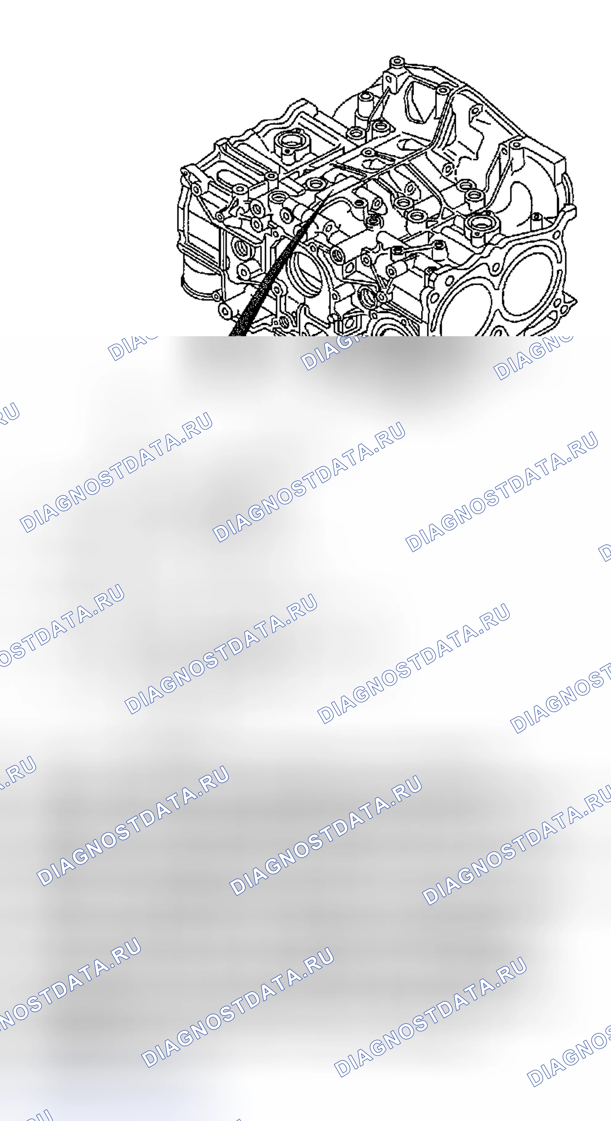 Рис. 462: ЦИЛИНДР И ПОРШЕНЬ. Subaru Impreza WRX GD/GG рестайлинг
