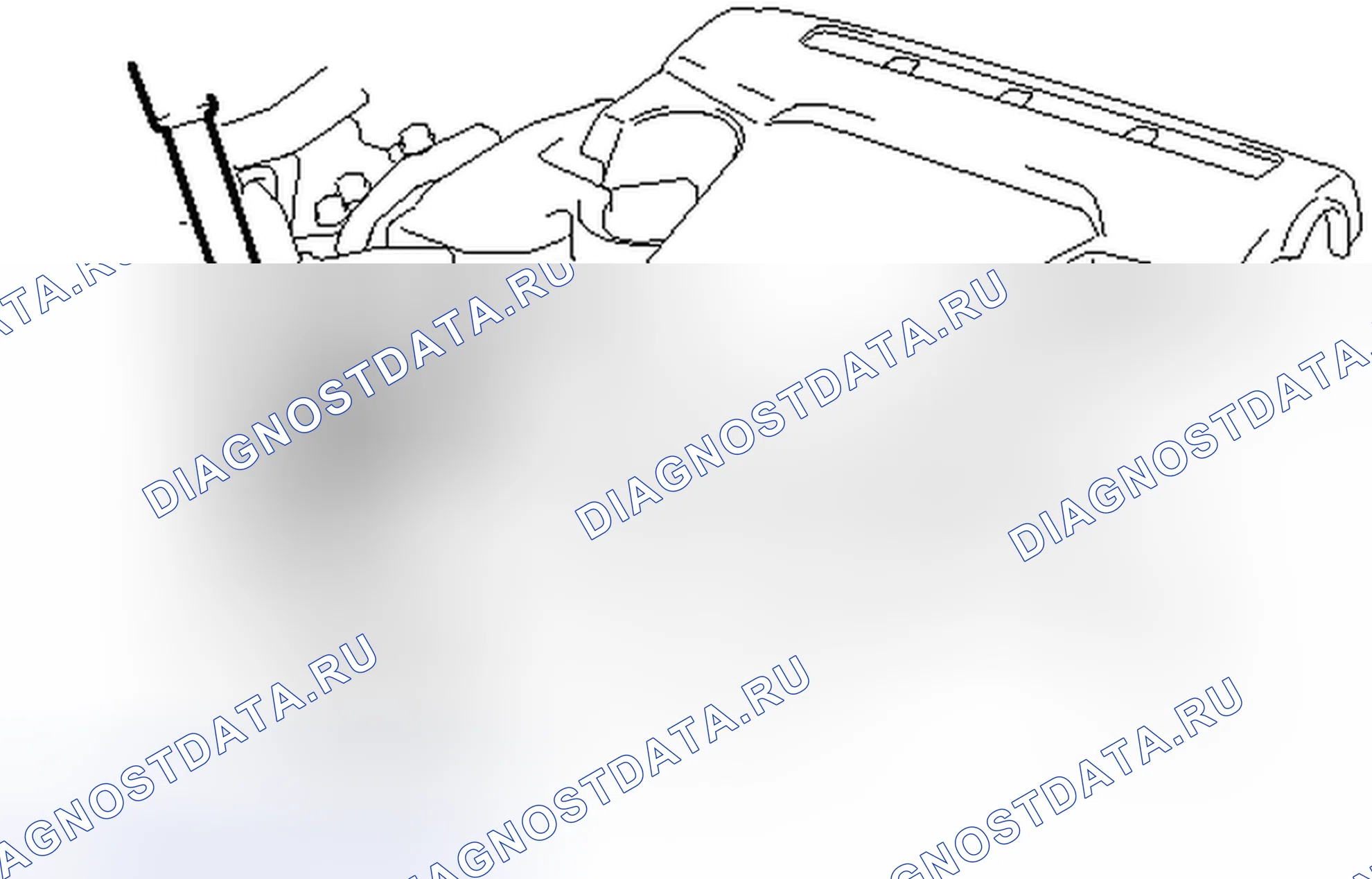 Рис. 97: ДЕМОНТАЖ. Toyota Camry XV50