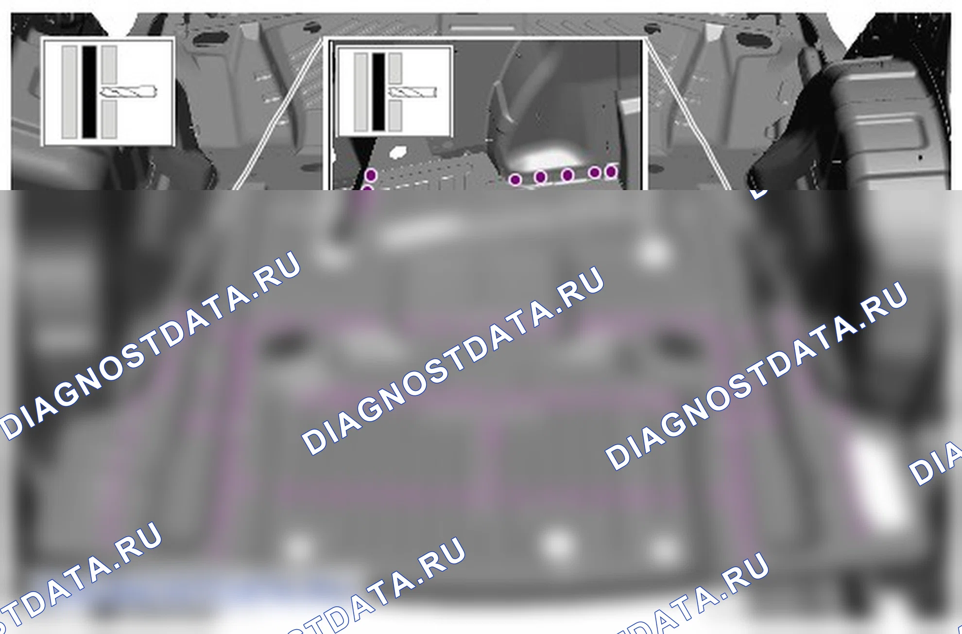 Как снять и установить заднюю панель пола. Ford S-MAX II