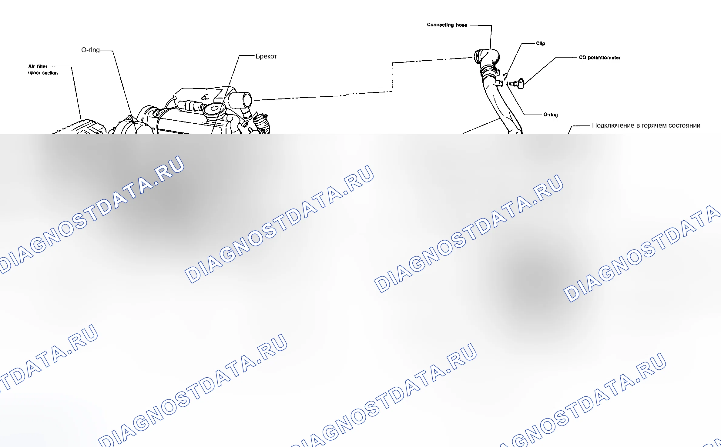 Рис. 1: Демонтаж и монтаж. Volkswagen Fox G1