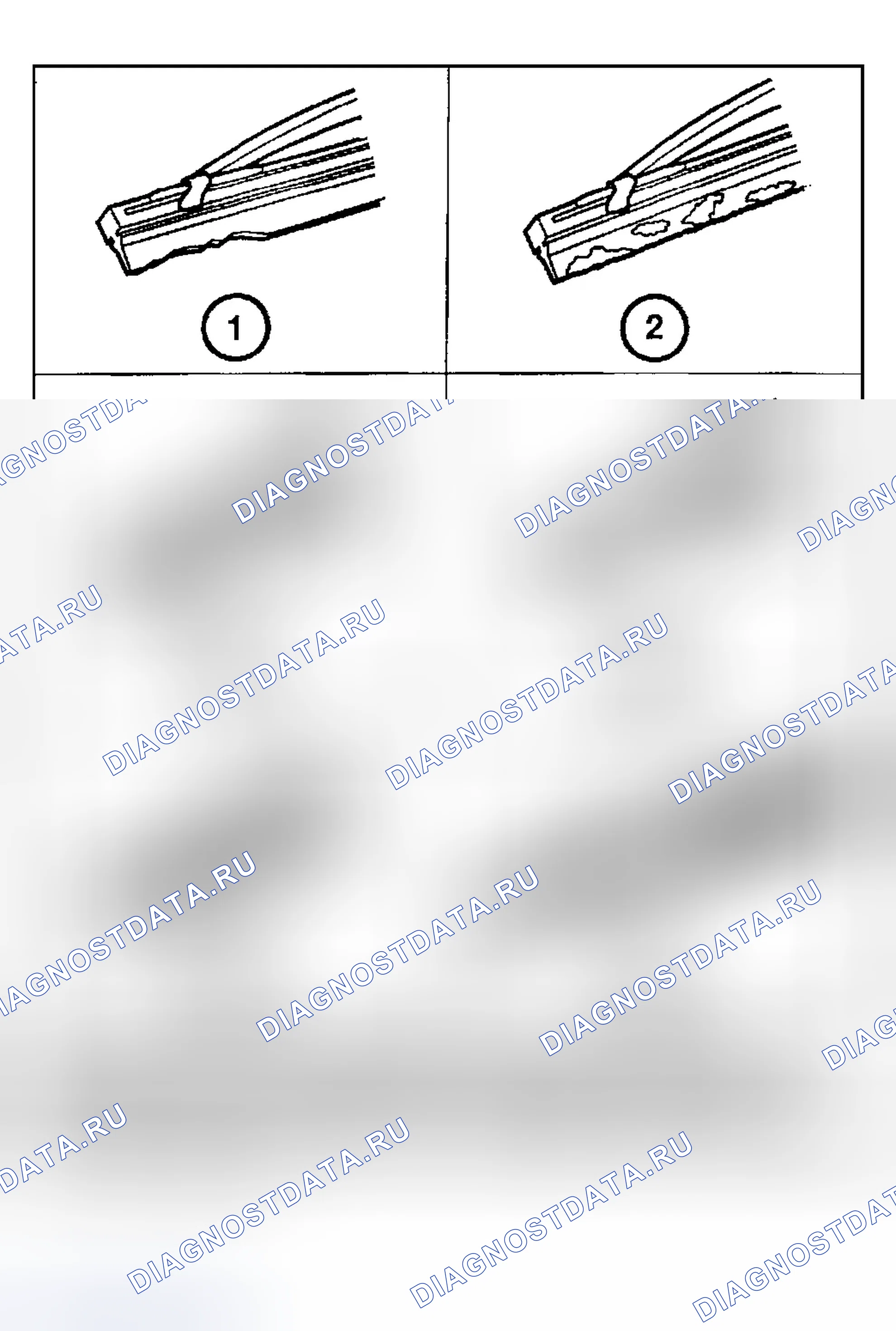 Рис. 14: СИСТЕМА СТЕКЛООЧИСТИТЕЛЕЙ. Dodge Pickup R1500 