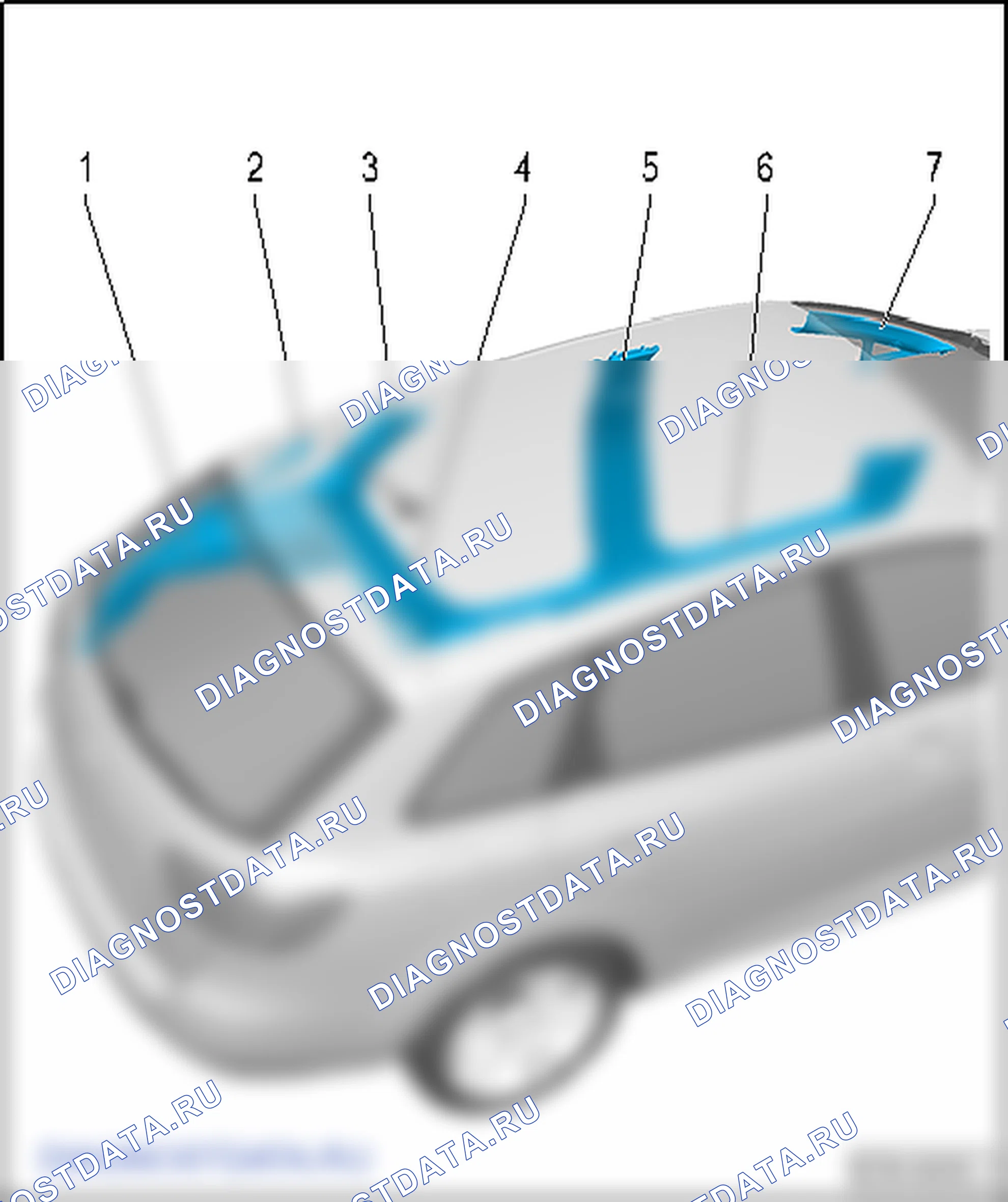 Колонны и боковые панели. SEAT Ibiza IV