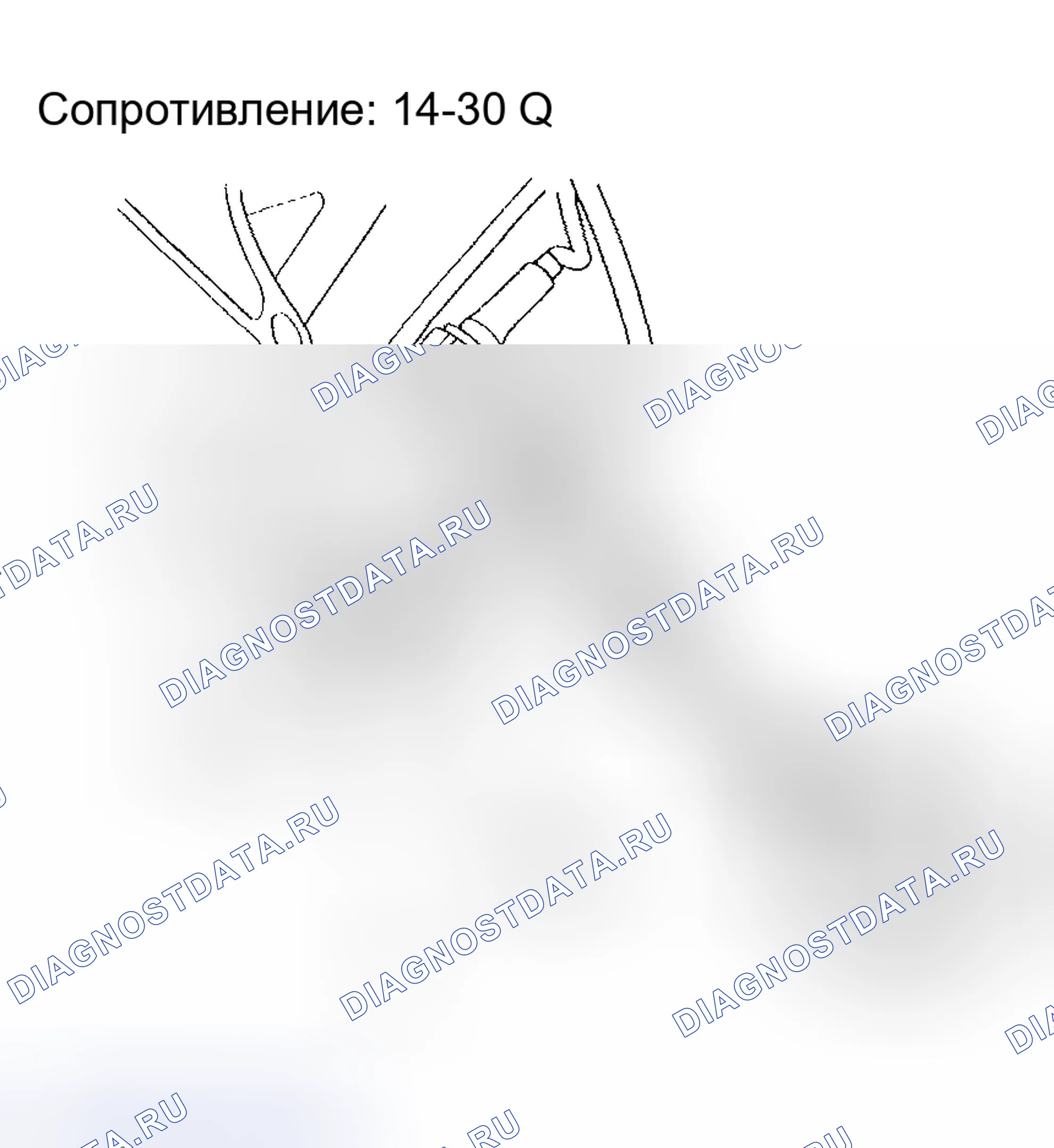 Рис. 174: Испытание электромагнитного клапана VTEC. Honda Pilot I