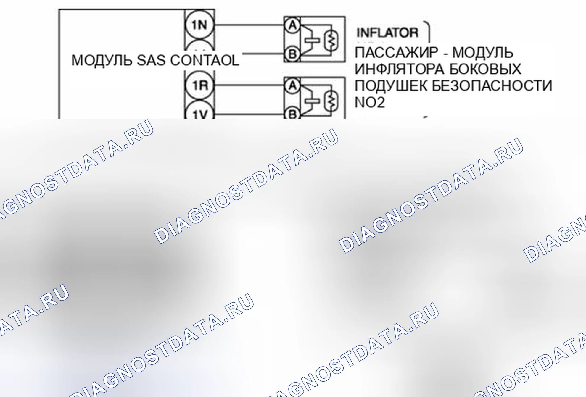 Рис. 168: расшифровка кода ошибки B1059, хтагх1, хтсг2, хстагх3, хштагх4 [ДВУХЭТАПНАЯ СИСТЕМА УПРАВЛЕНИЯ РАЗВЕРТЫВАНИЕМ] B2229 B2231 B2233 B2235. Honda Civic IX рестайлинг