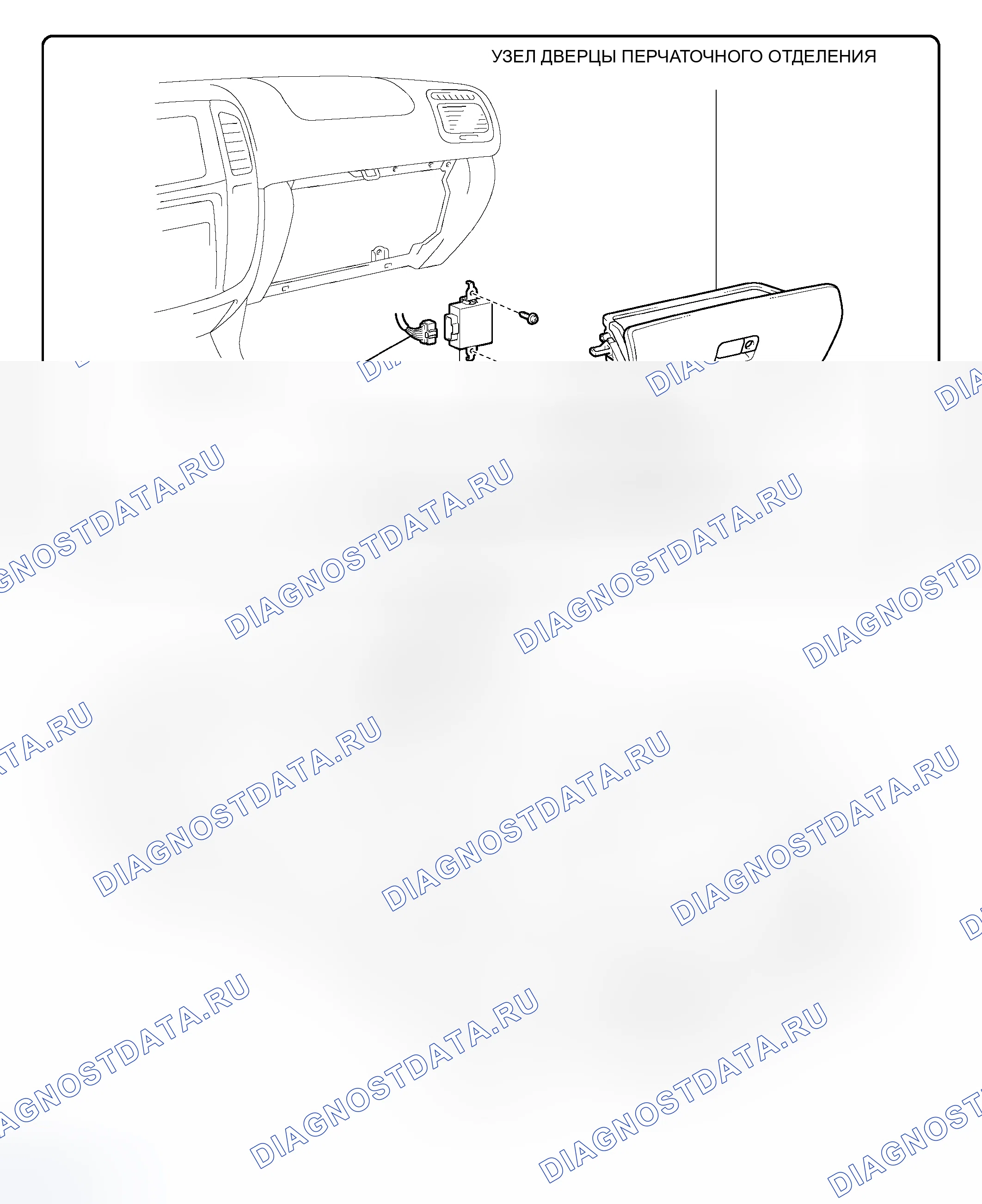 Рис. 94: КОМПОНЕНТЫ. Toyota Land Cruiser 100 рестайлинг 2