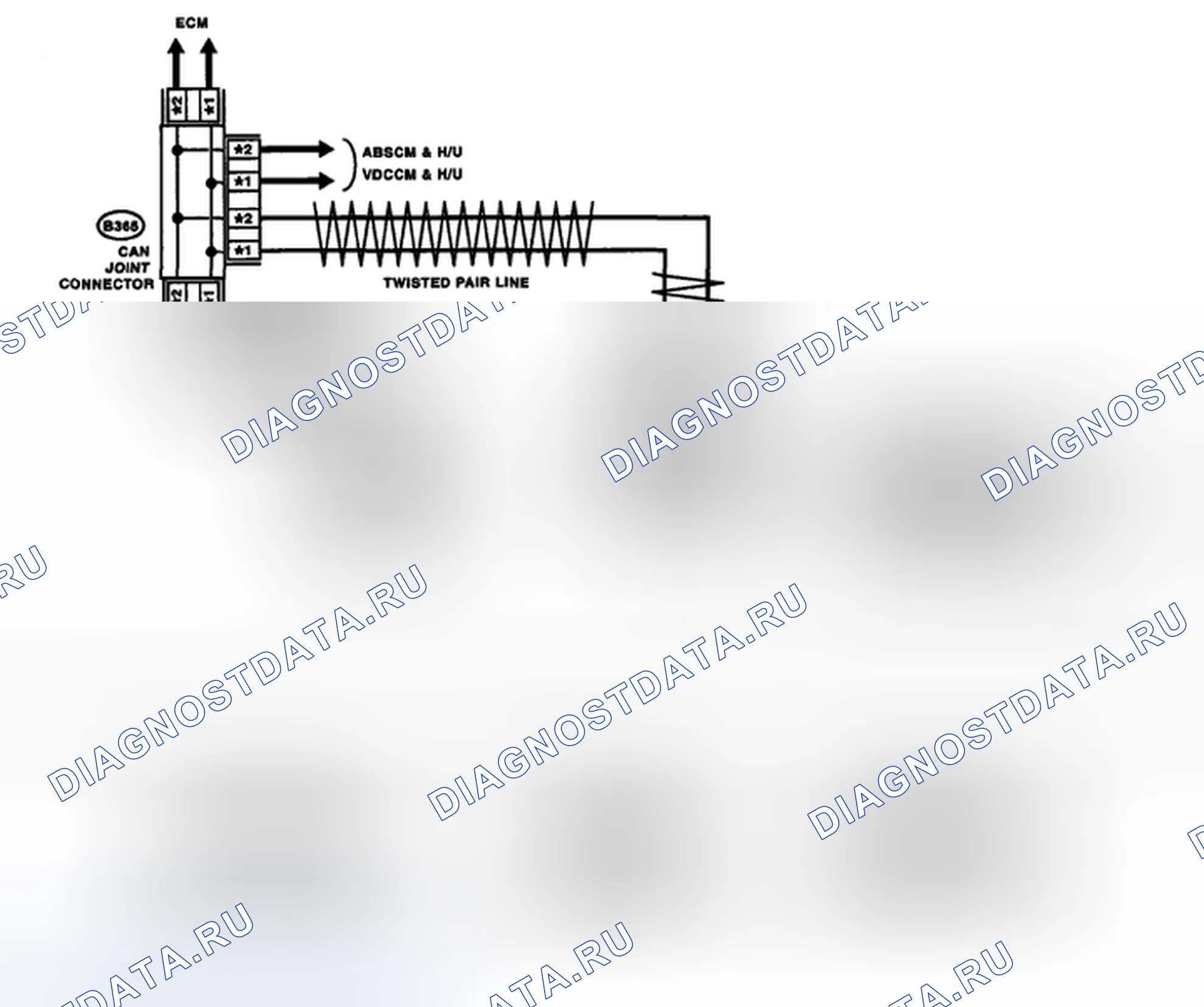 Рис. 17: электросхема. Subaru Outback BP рестайлинг