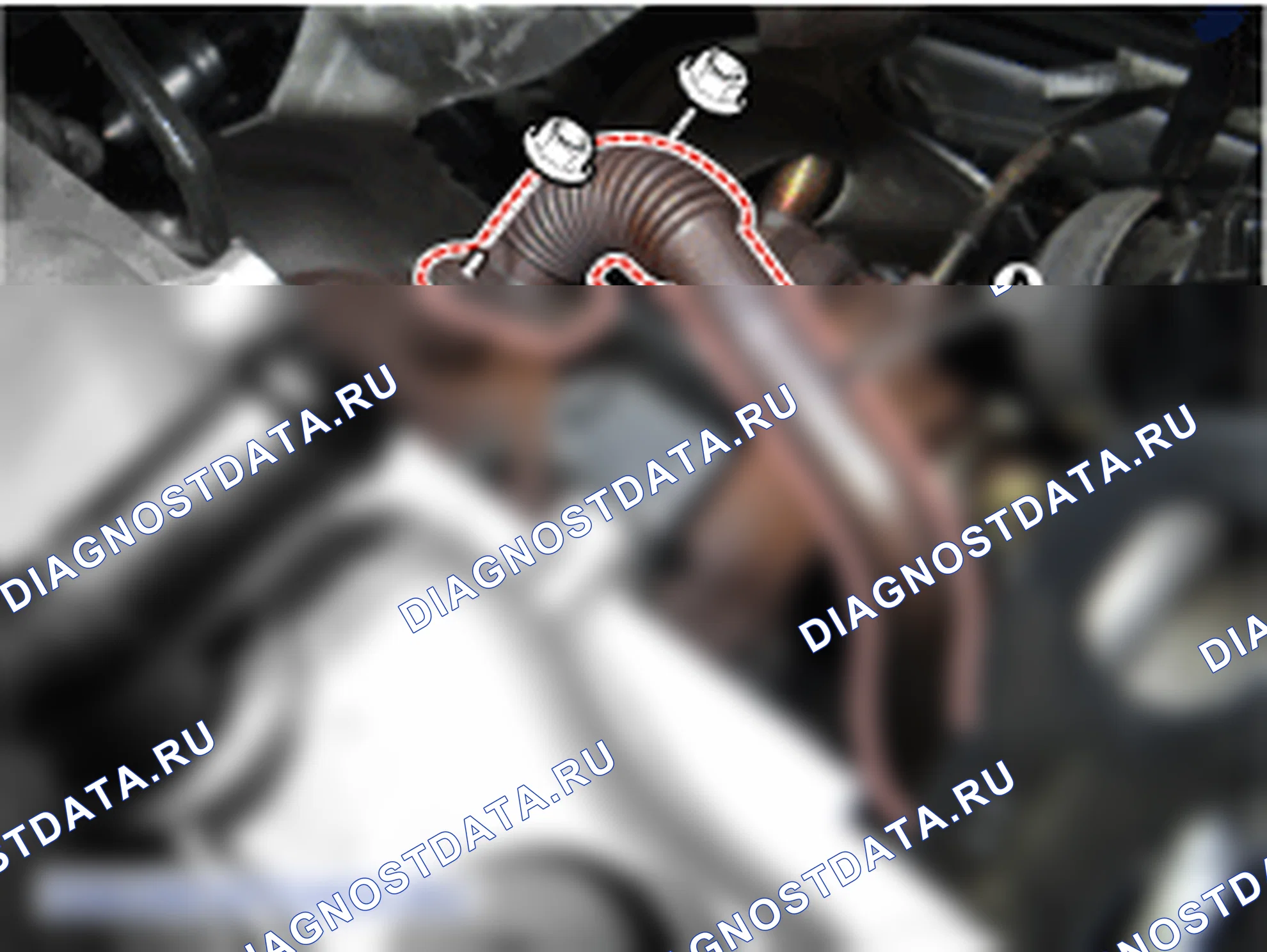 Снятие выпускного коллектора. Hyundai i20 GB