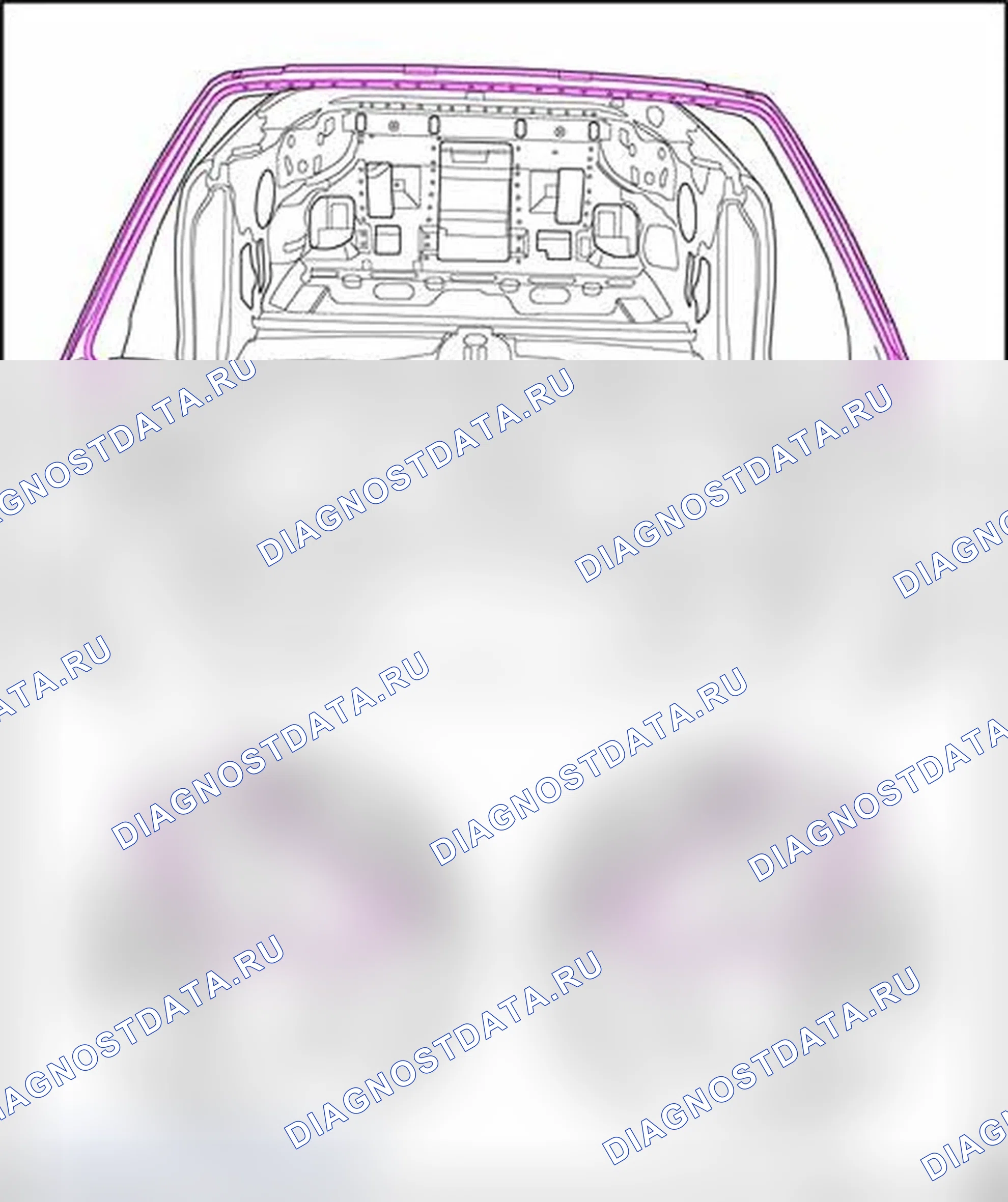 Рис. 52: Места резки. Audi S4 B8